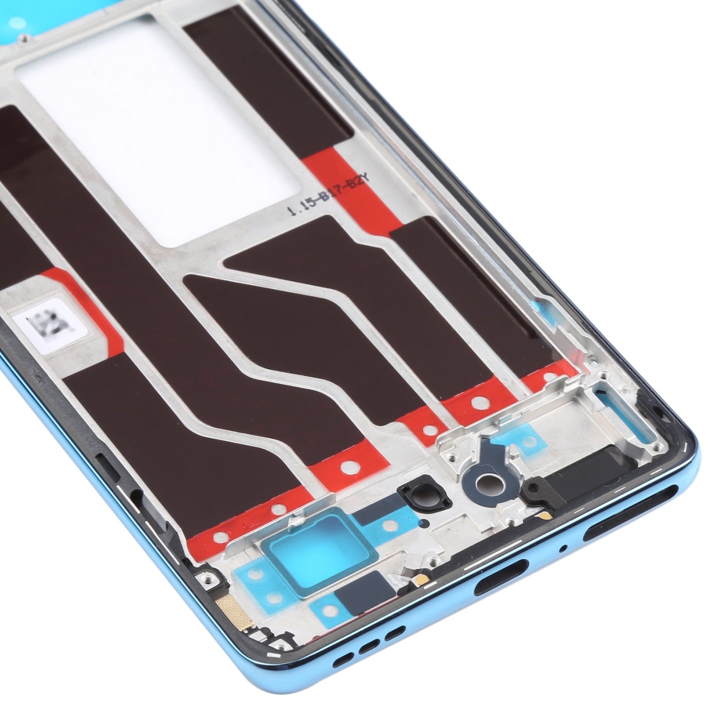 For OPPO Realme X7 Pro Ultra Original Front Housing LCD Frame Bezel Plate (Blue)