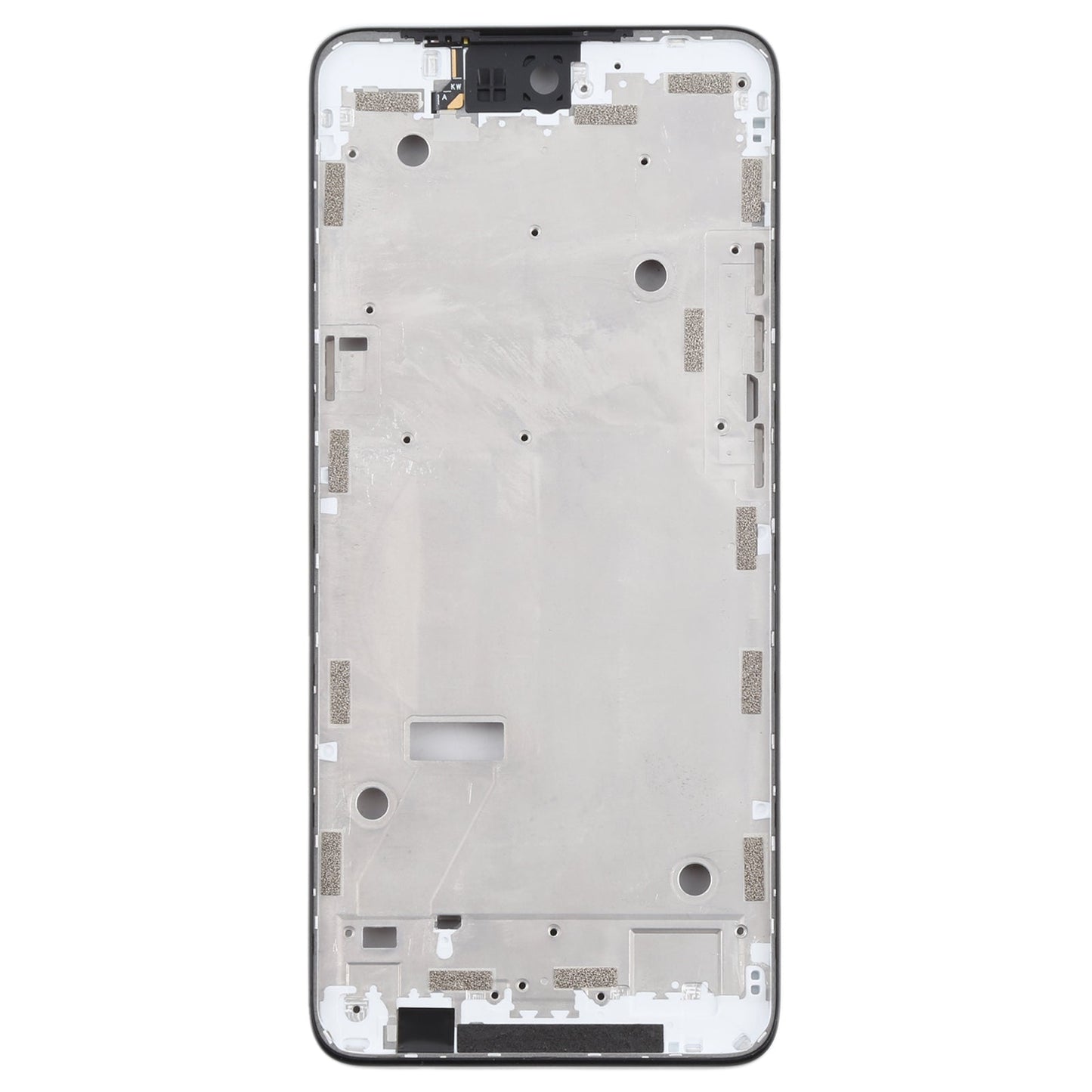 Original Front Housing LCD Frame Bezel Plate for Motorola Moto G 5G (Silver)