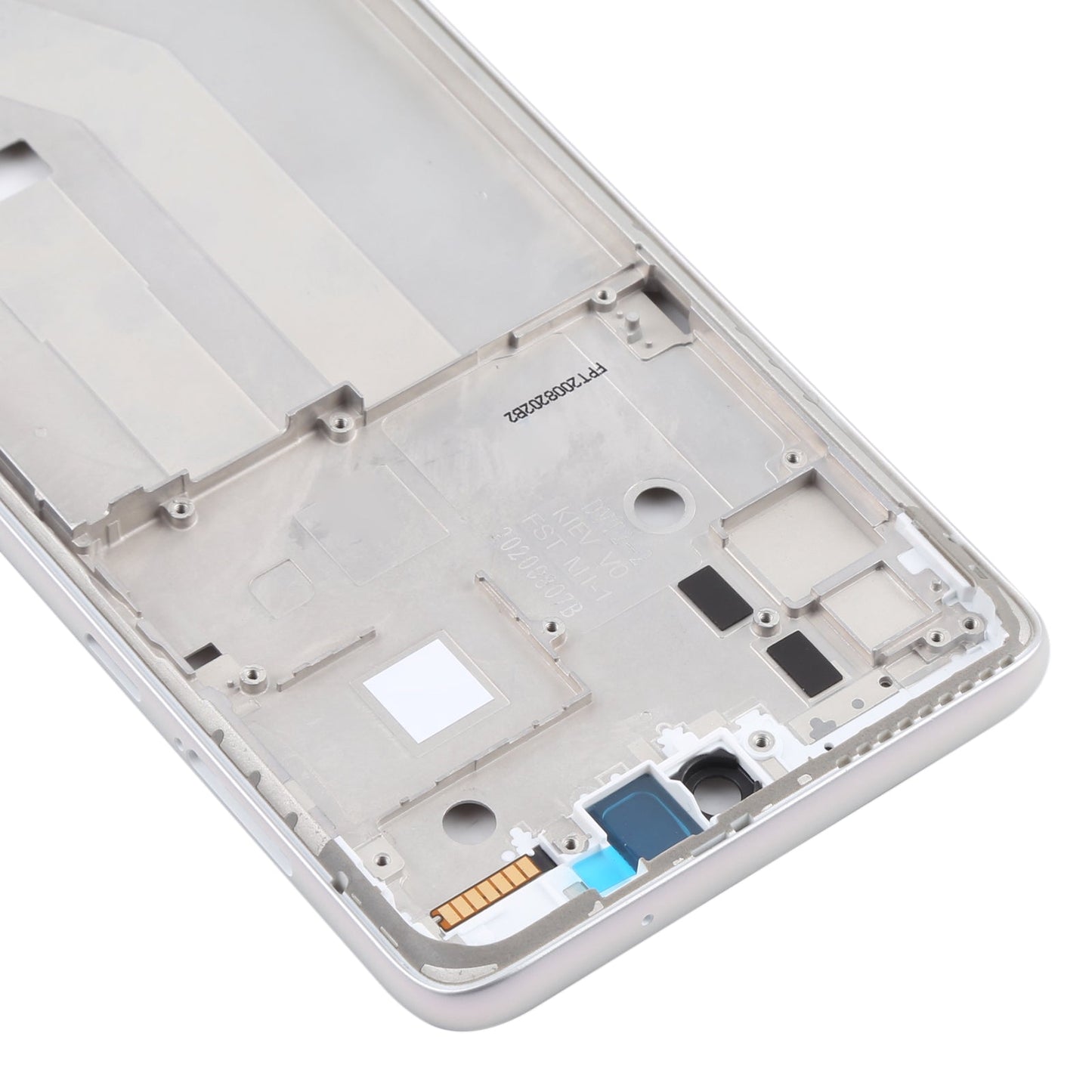 Original Front Housing LCD Frame Bezel Plate for Motorola Moto G 5G (Silver)