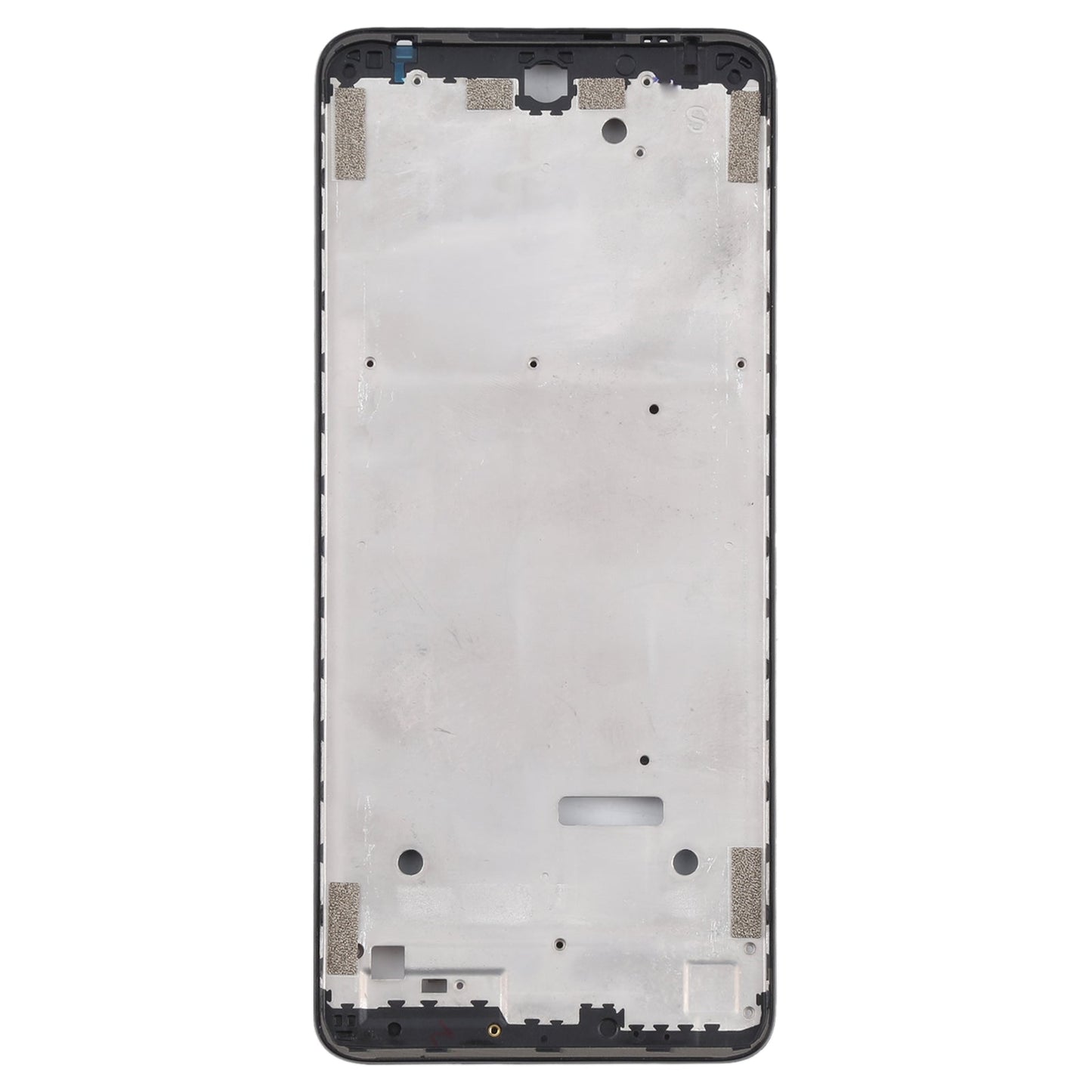 Original Front Housing LCD Frame Bezel Plate for Motorola Moto G60S XT2133-2 (Black)