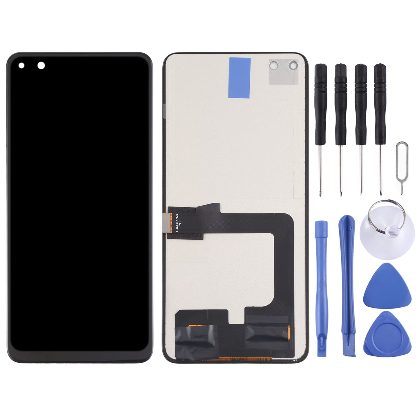 TFT LCD Screen for Huawei P40 with Digitizer Full Assembly,Not Supporting Fingerprint Identification