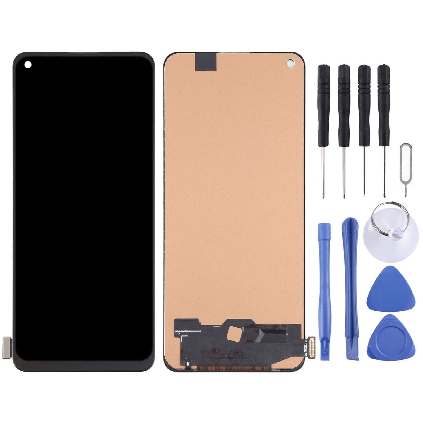TFT Material LCD Screen and Digitizer Full Assembly, Not Supporting Fingerprint Identification for OPPO A94 5G / A95 5G / A74 4G / Reno6 Lite / Reno7 Z