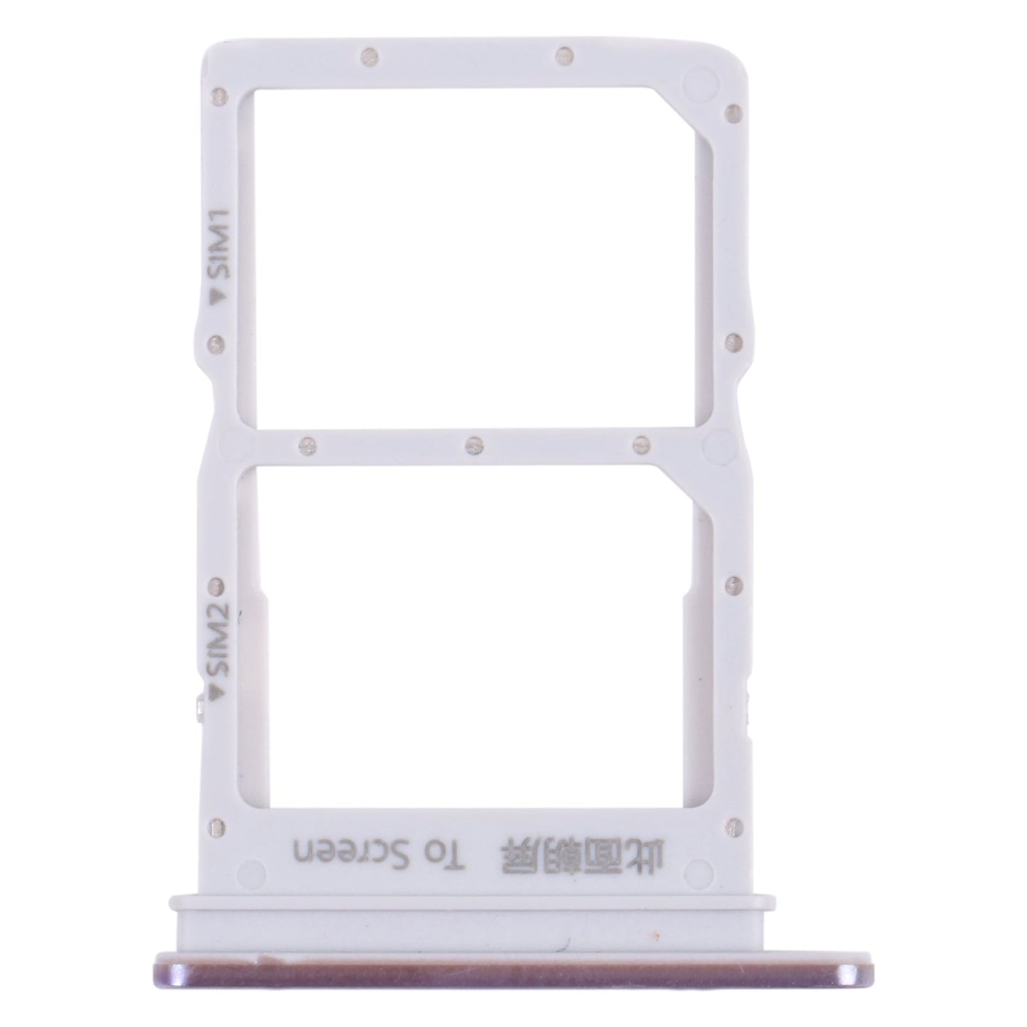 SIM Card Tray + SIM Card Tray for Huawei Nova 8 (Purple)