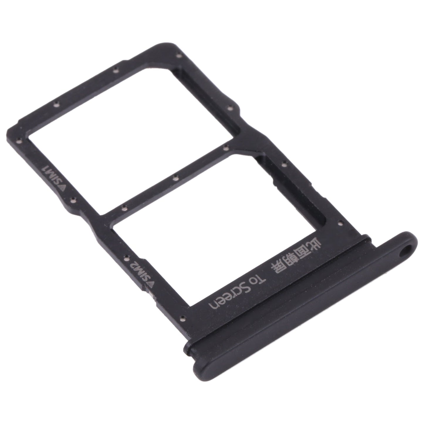 SIM Card Tray + SIM Card Tray for Honor Play5 5G (Black)