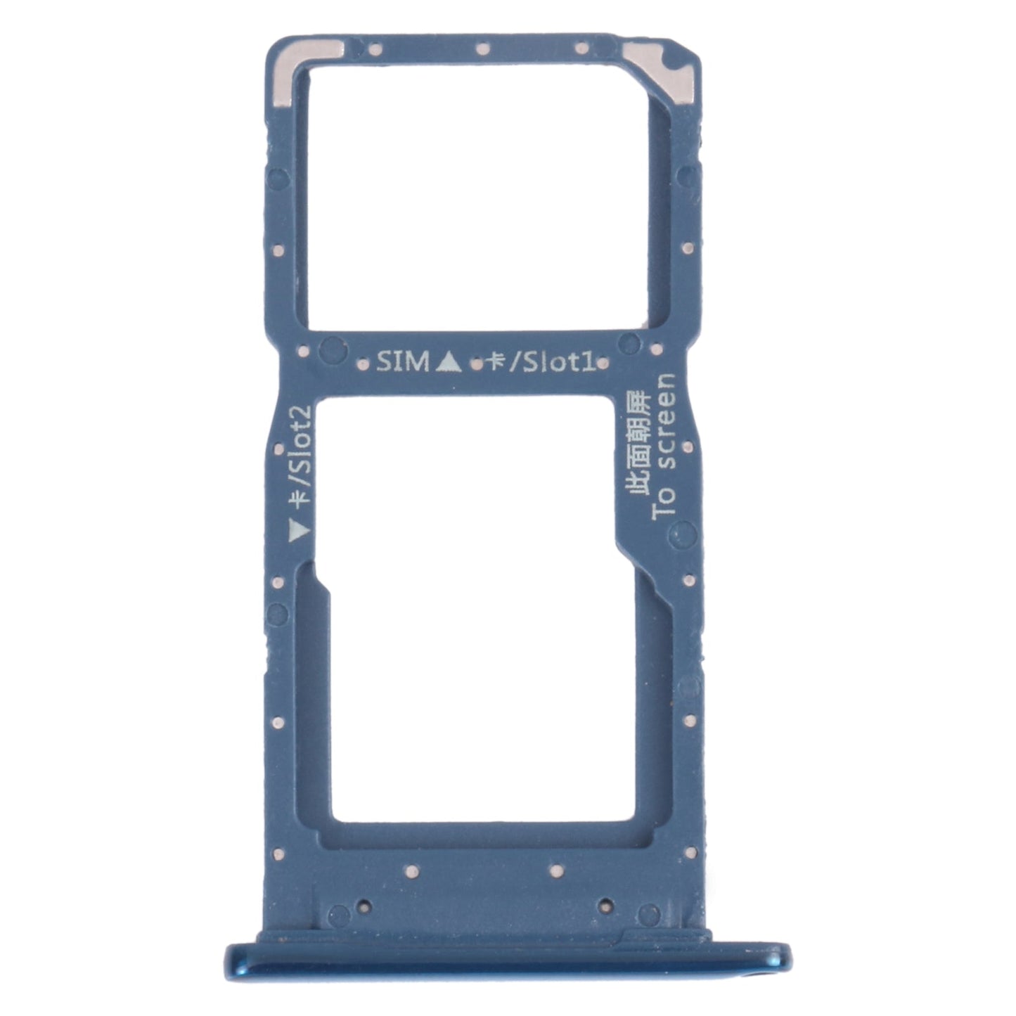 SIM Card Tray + SIM Card Tray / Micro SD Card Tray for Huawei P Smart (2019) (Green)