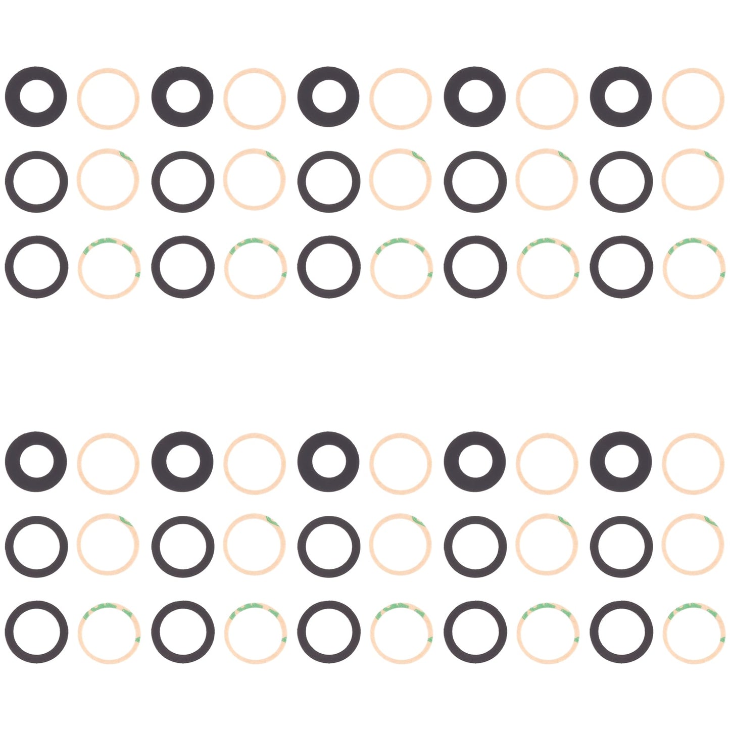 For OPPO Reno4 Pro 5G 10pcs Back Camera Lens