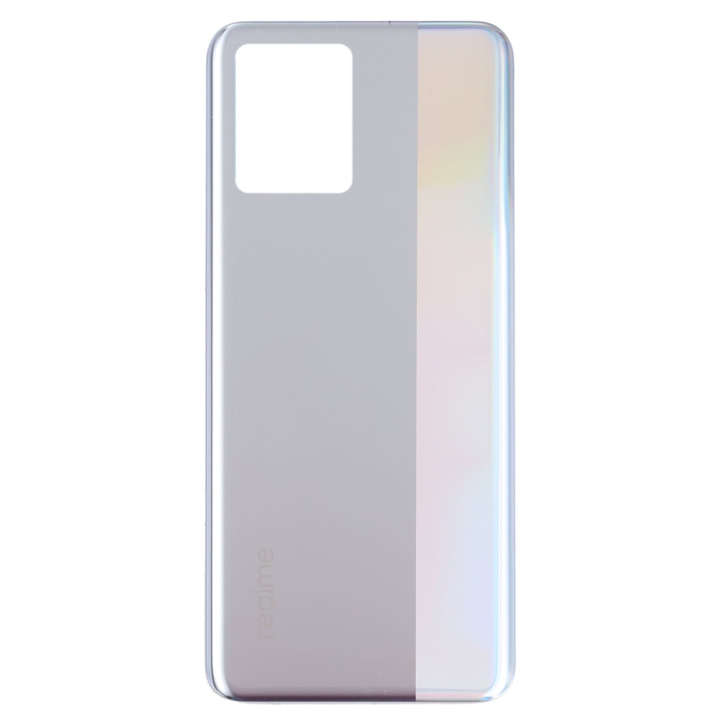For OPPO Realme 8 Battery Back Cover (Silver)