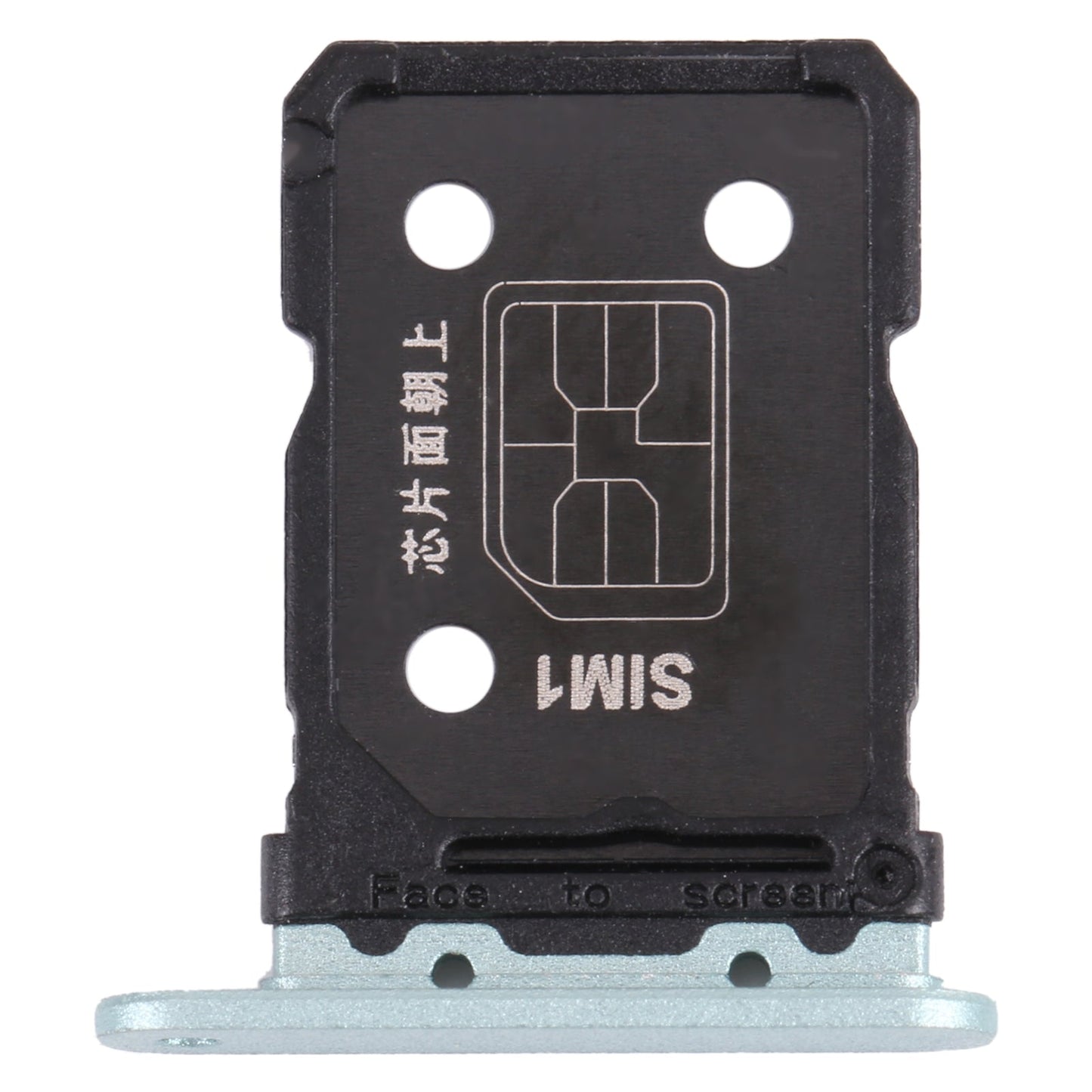 For OPPO Reno6 5G PEQM00 CPH2251 SIM Card Tray + SIM Card Tray (Green)