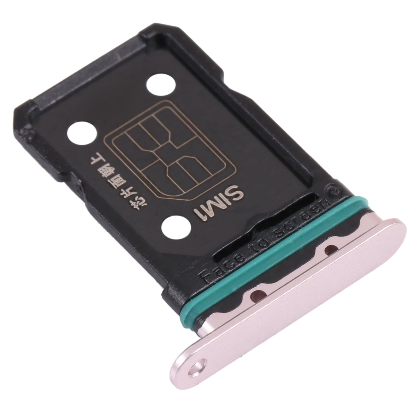 For OPPO Reno5 Pro+ 5G / Find X3 Neo SIM Card Tray + SIM Card Tray(Gold)