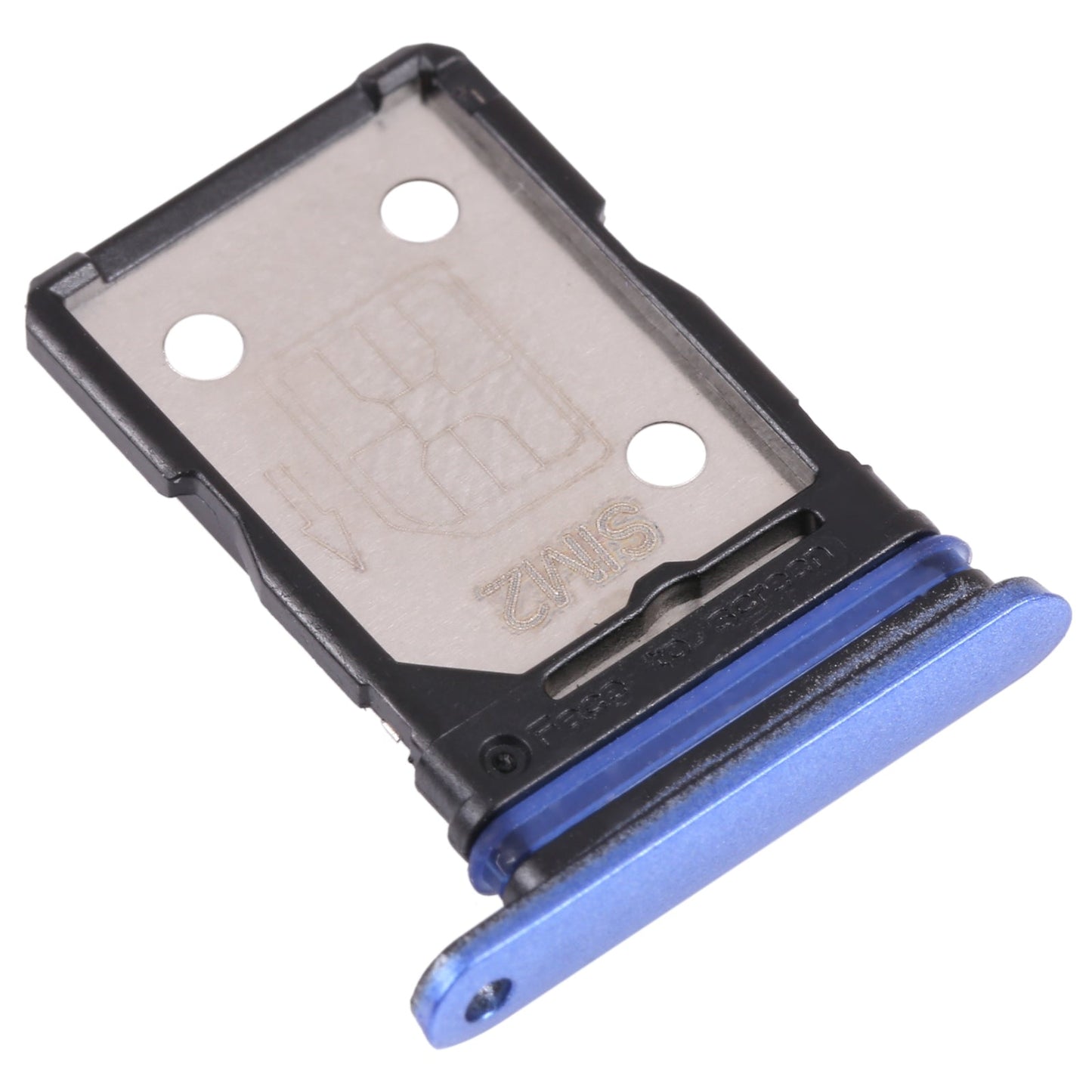For OPPO Realme X7 RMX2176 SIM Card Tray + SIM Card Tray (Blue)
