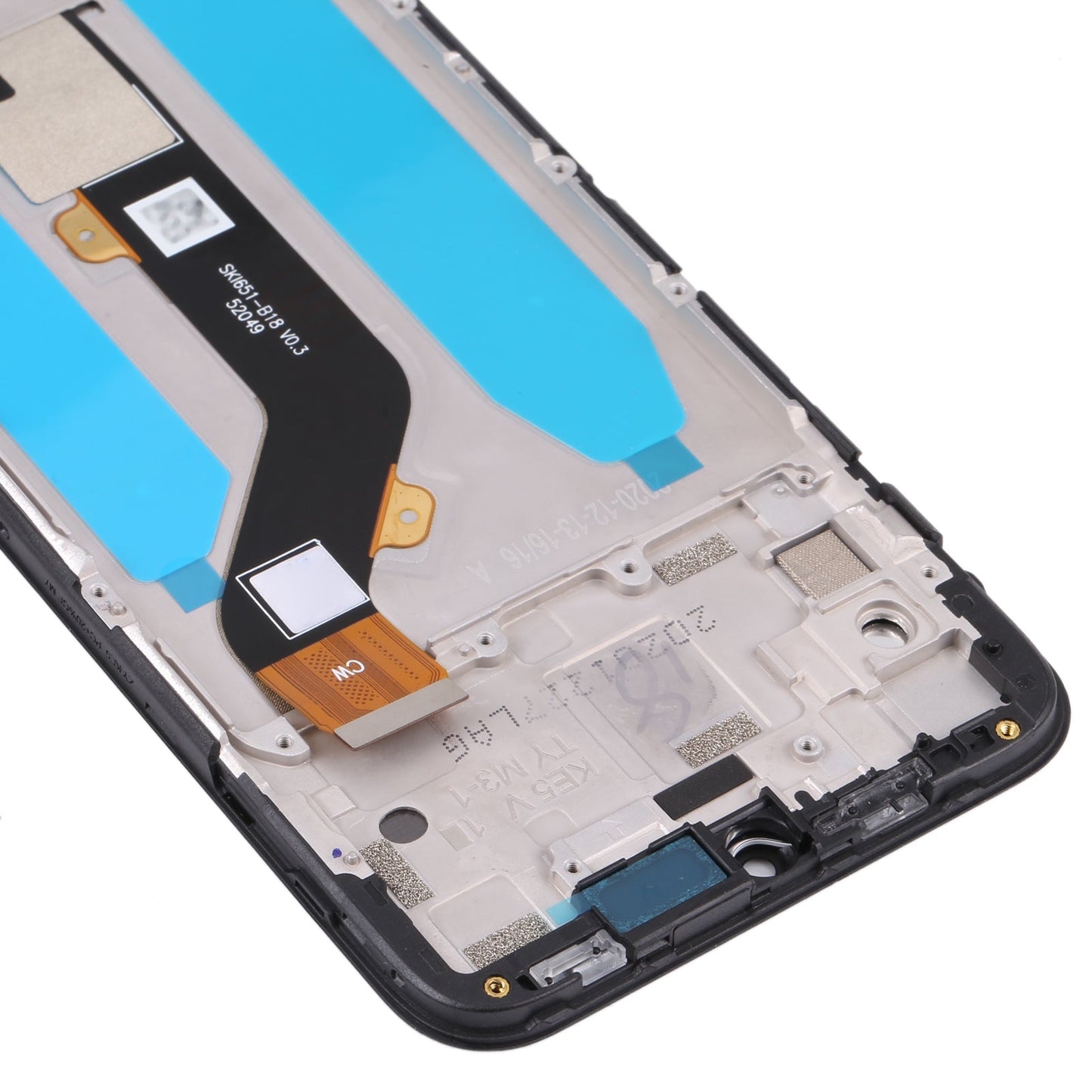 Original LCD Screen for Tecno Spark Go 2020 / Spark 6 Go KE5J Digitizer Full Assembly with Frame