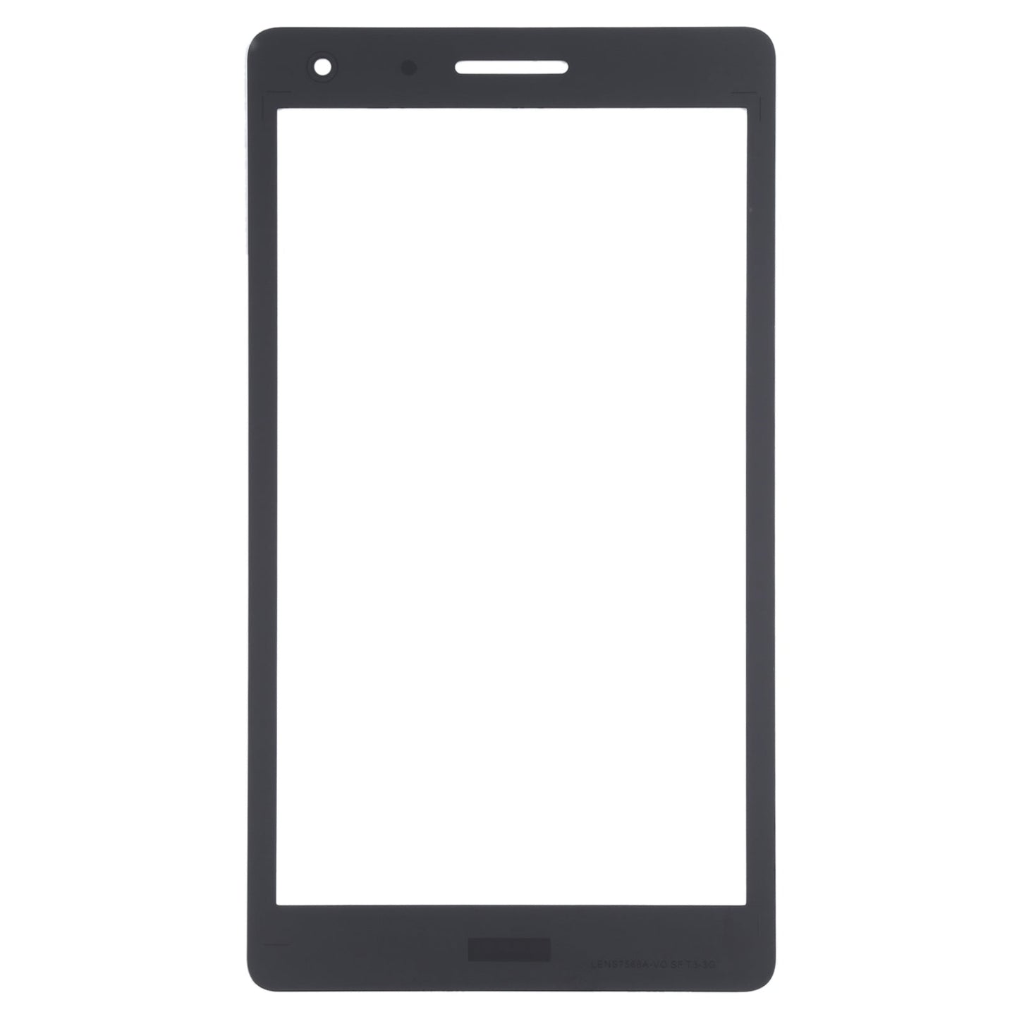 For Huawei MediaPad T3 7.0 3G Front Screen Outer Glass Lens (Black)