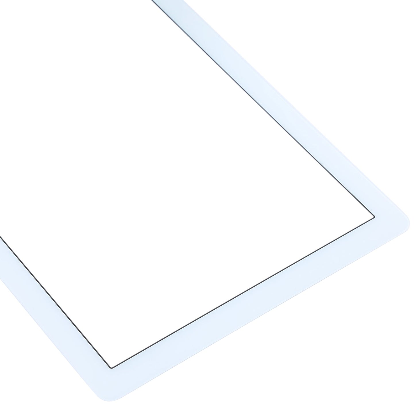 For Honor Pad X6 AGR-W09 AGR-WL09 Front Screen Outer Glass Lens (White)