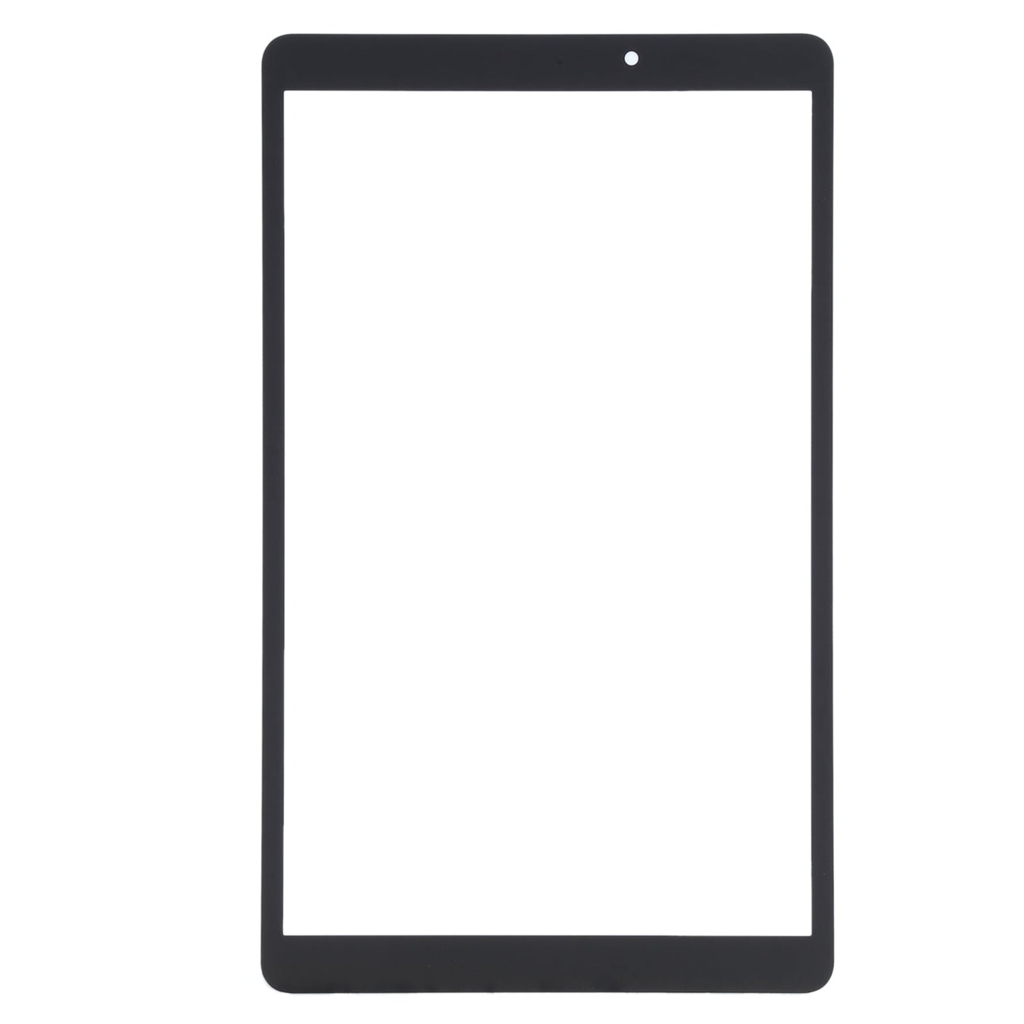 For Huawei MatePad T8 Kobe2-L09, Kobe2-L03, KOB2-L09, KOB2-W09 Front Screen Outer Glass Lens (Black)