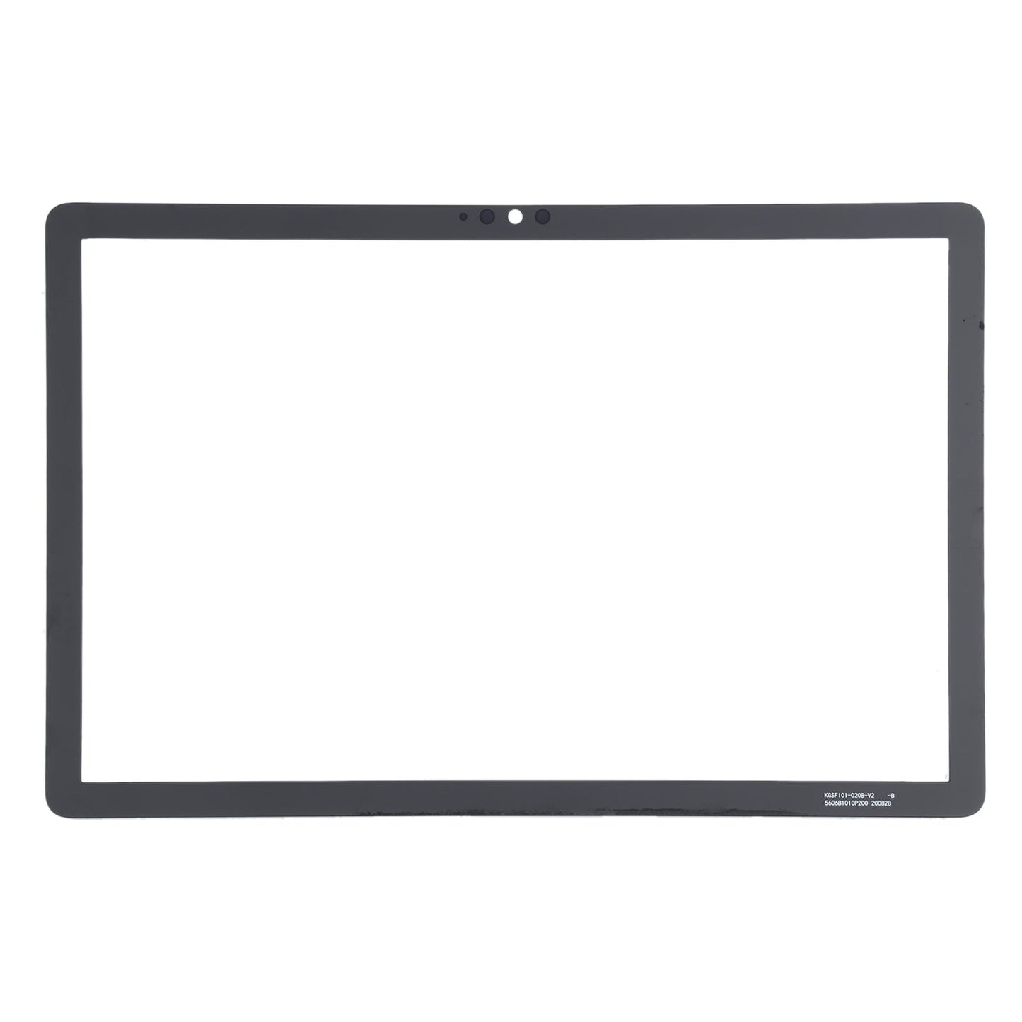 For Huawei Enjoy Tablet 2 AGS3-W00D Front Screen Outer Glass Lens (Black)