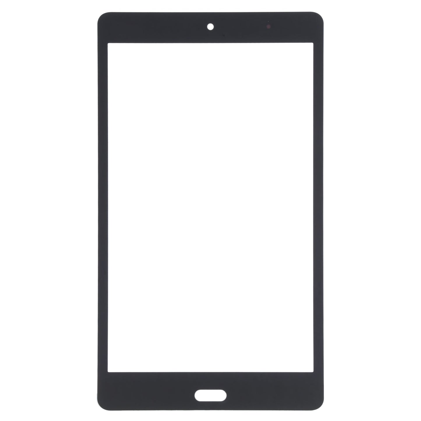 For Huawei MediaPad M3 Lite 8.0 CPN-W09 CPN-AL00 Front Screen Outer Glass Lens (Black)