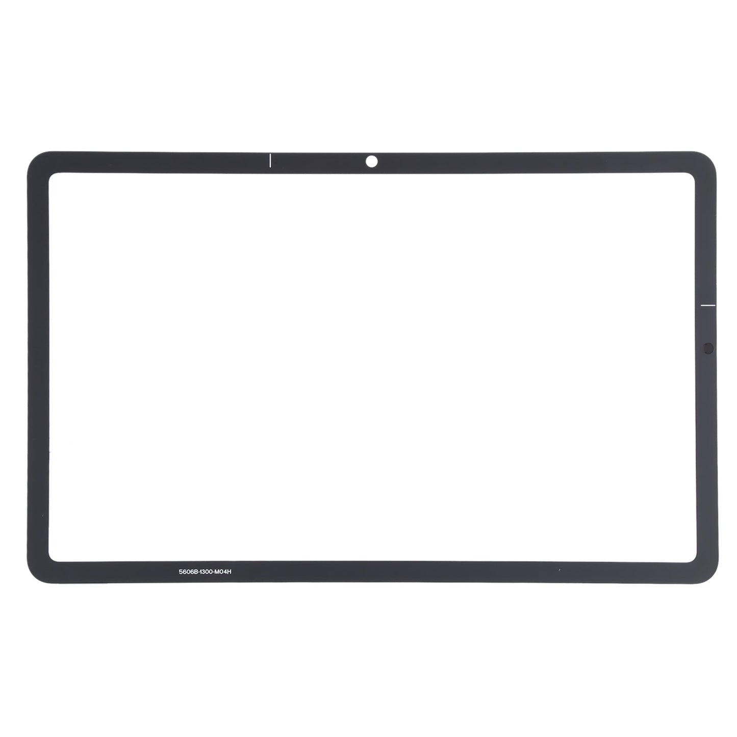 For Huawei MatePad 5G BAH3-AN10 Front Screen Outer Glass Lens (Black)