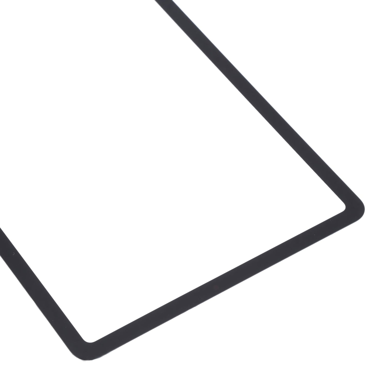 For Huawei MatePad 5G BAH3-AN10 Front Screen Outer Glass Lens (Black)