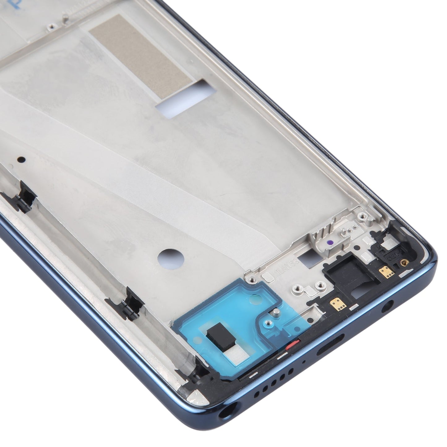 For Motorola Moto G Stylus 5G 2022 Original Front Housing LCD Frame Bezel Plate (Blue)