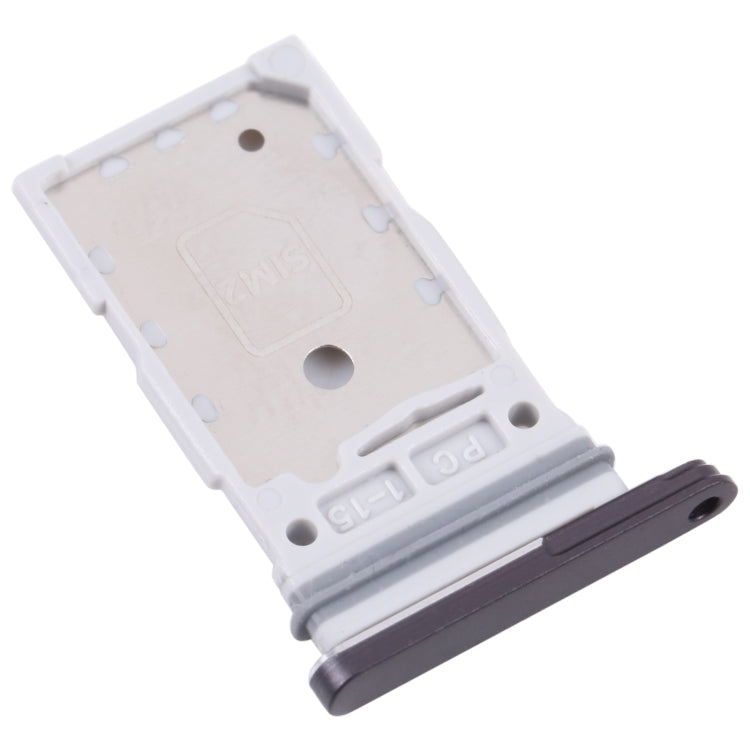 For Samsung Galaxy S21 FE 5G SM-G990B Original SIM Card Tray + SIM Card Tray (Black)