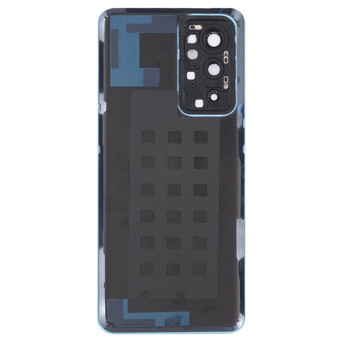 For OnePlus 9RT 5G MT2110 MT2111 Original Glass Battery Back Cover with Camera Lens (Blue)