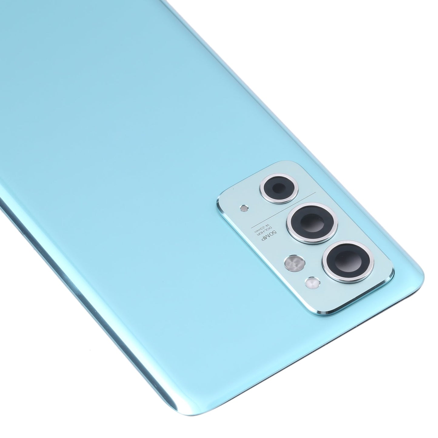 For OnePlus 9RT 5G MT2110 MT2111 Original Glass Battery Back Cover with Camera Lens (Blue)