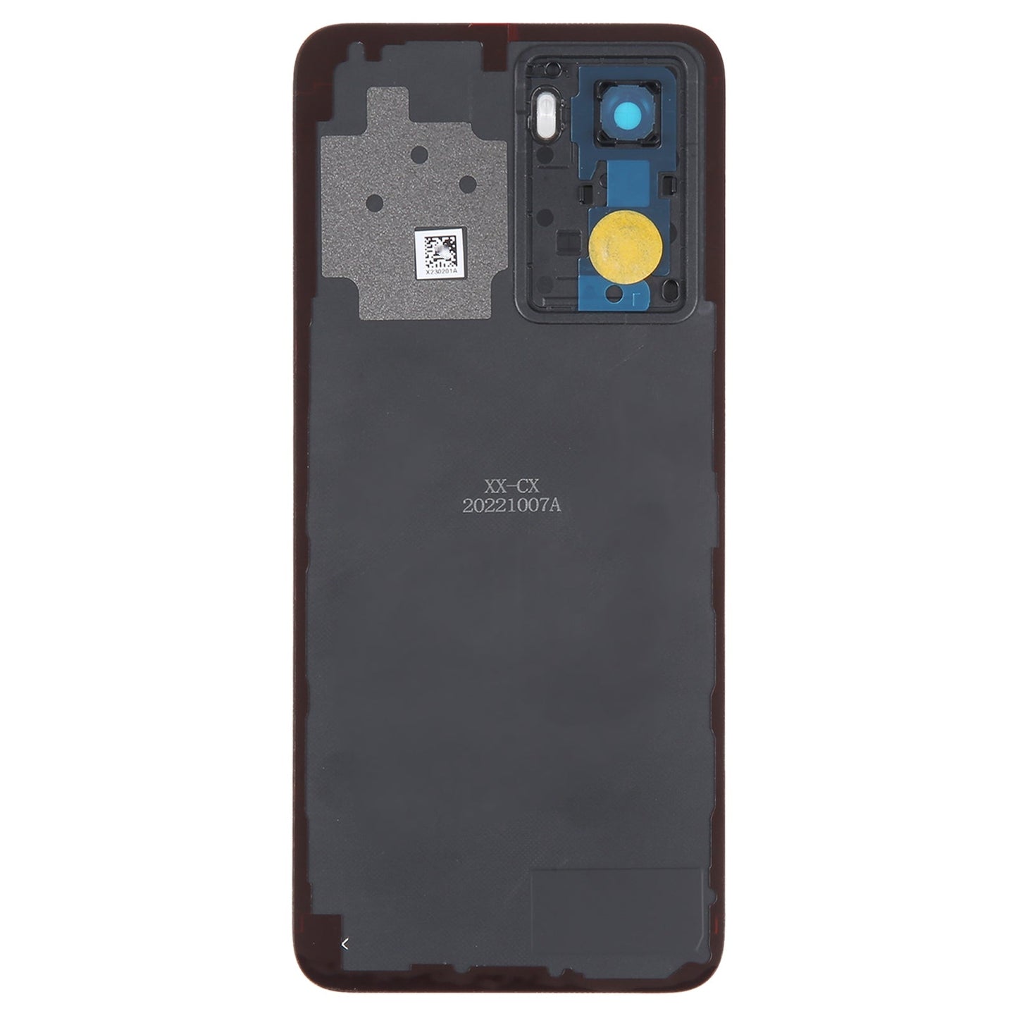 For OPPO A77s Original Battery Back Cover with Camera Lens Cover(Orange)