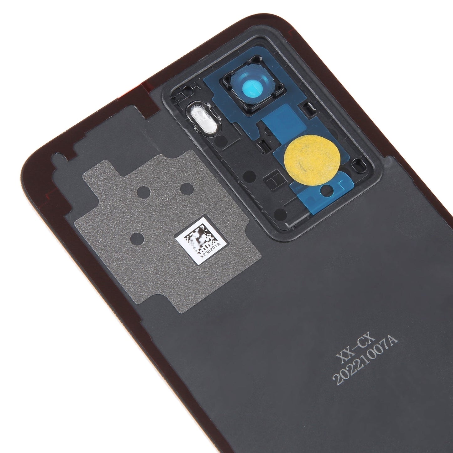 For OPPO A77s Original Battery Back Cover with Camera Lens Cover(Orange)