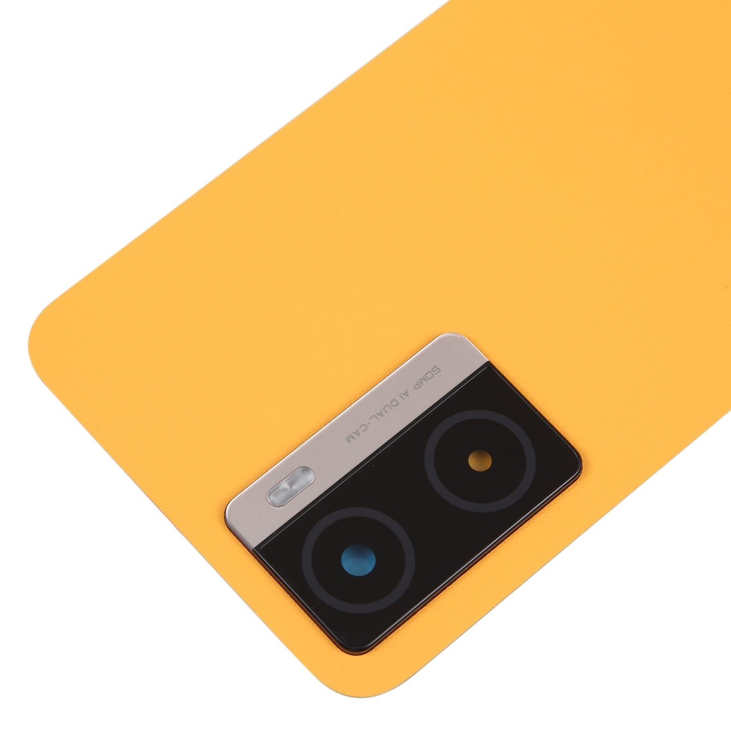 For OPPO A77s Original Battery Back Cover with Camera Lens Cover(Orange)