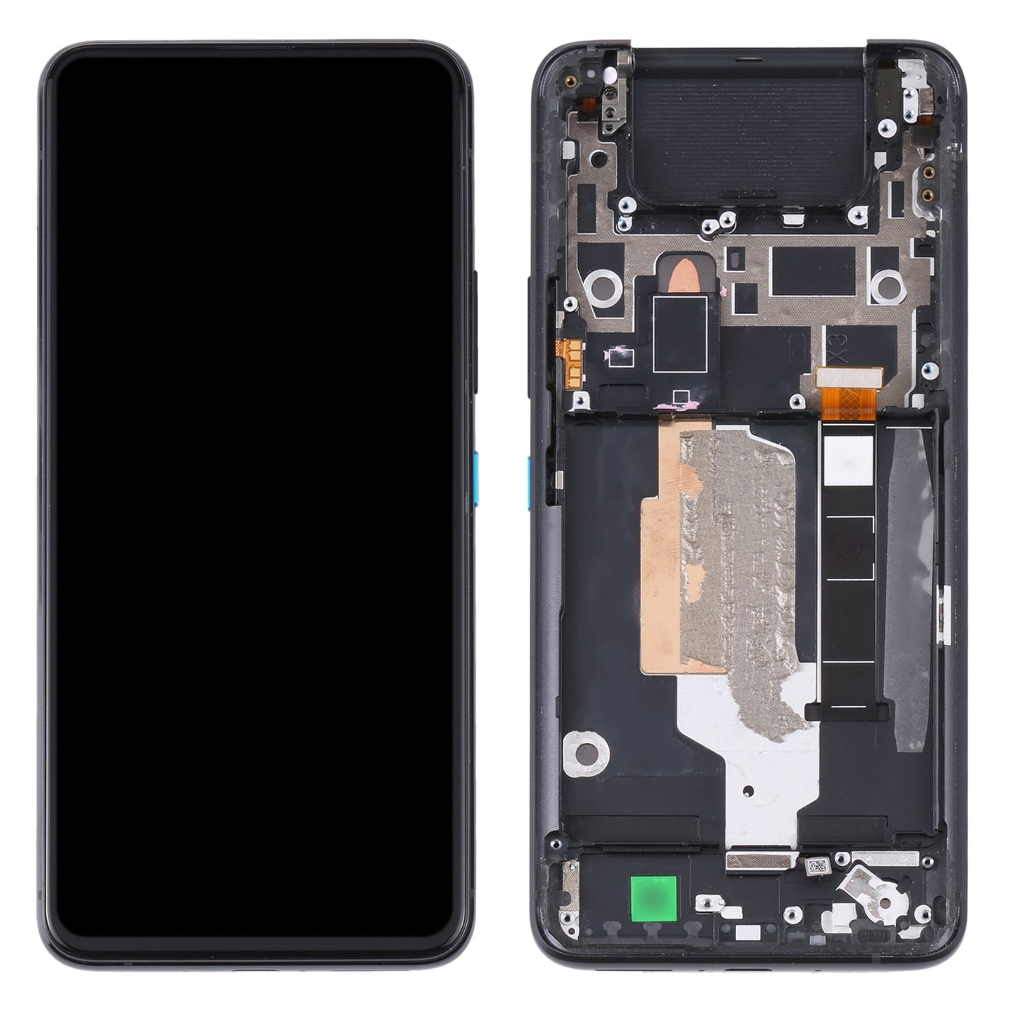 Original LCD Screen for Asus Zenfone 8 Flip ZS672KS Digitizer Full Assembly with Frame?Black)