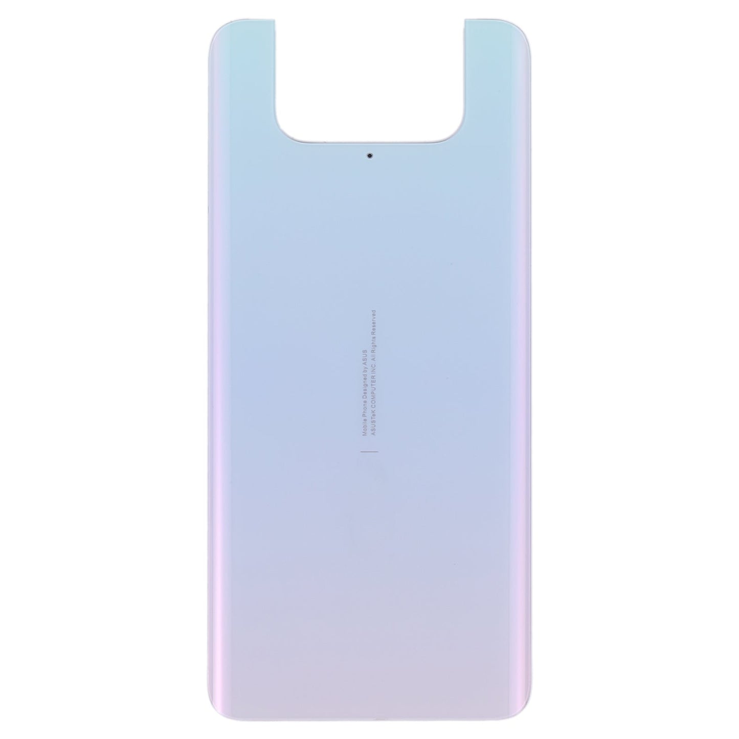 Glass Battery Back Cover for Asus Zenfone 7 Pro ZS671KS(White)