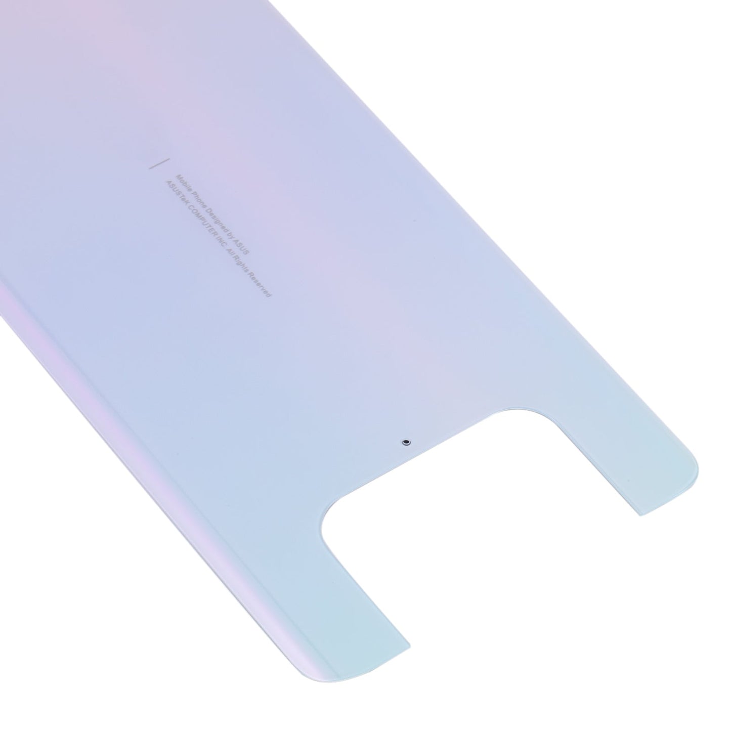 Glass Battery Back Cover for Asus Zenfone 7 Pro ZS671KS(White)