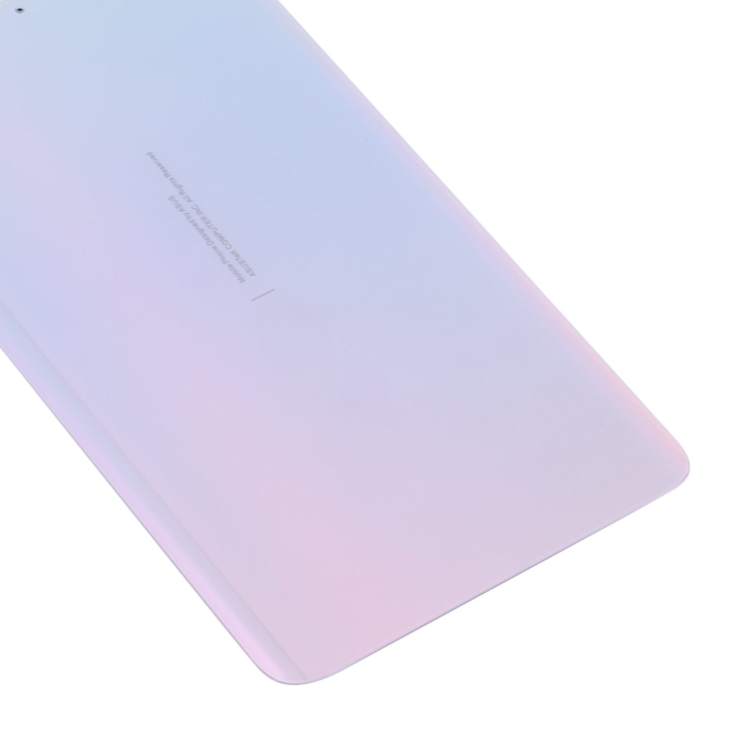 Glass Battery Back Cover for Asus Zenfone 7 Pro ZS671KS(White)