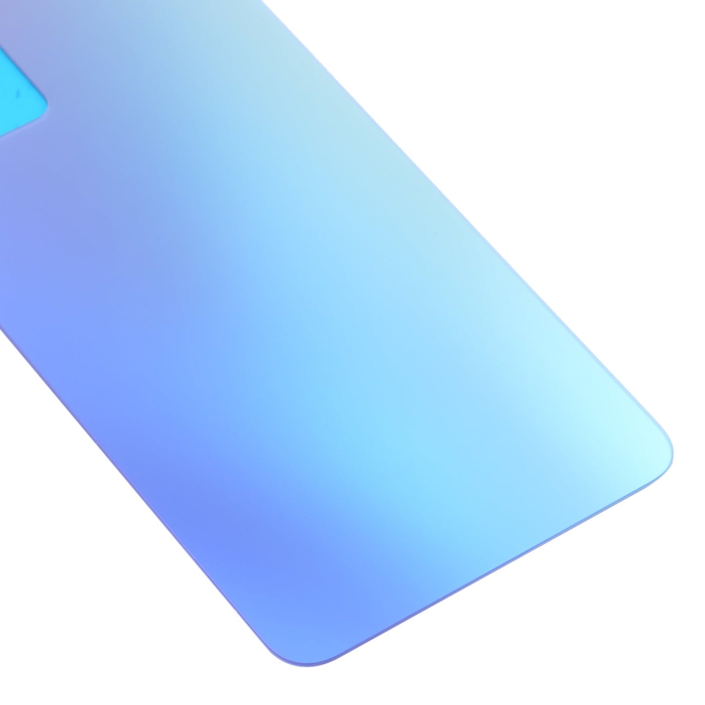 For OPPO Reno7 Pro 5G Glass Battery Back Cover (Blue)