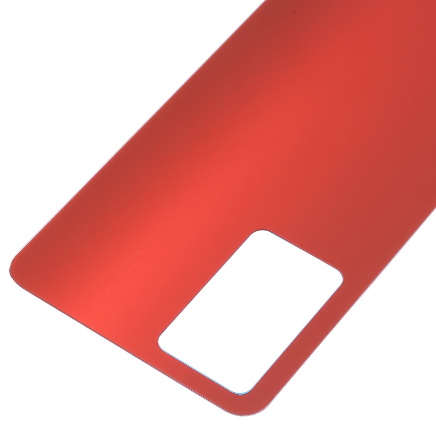 For OPPO Reno7 Pro 5G Glass Battery Back Cover (Red)