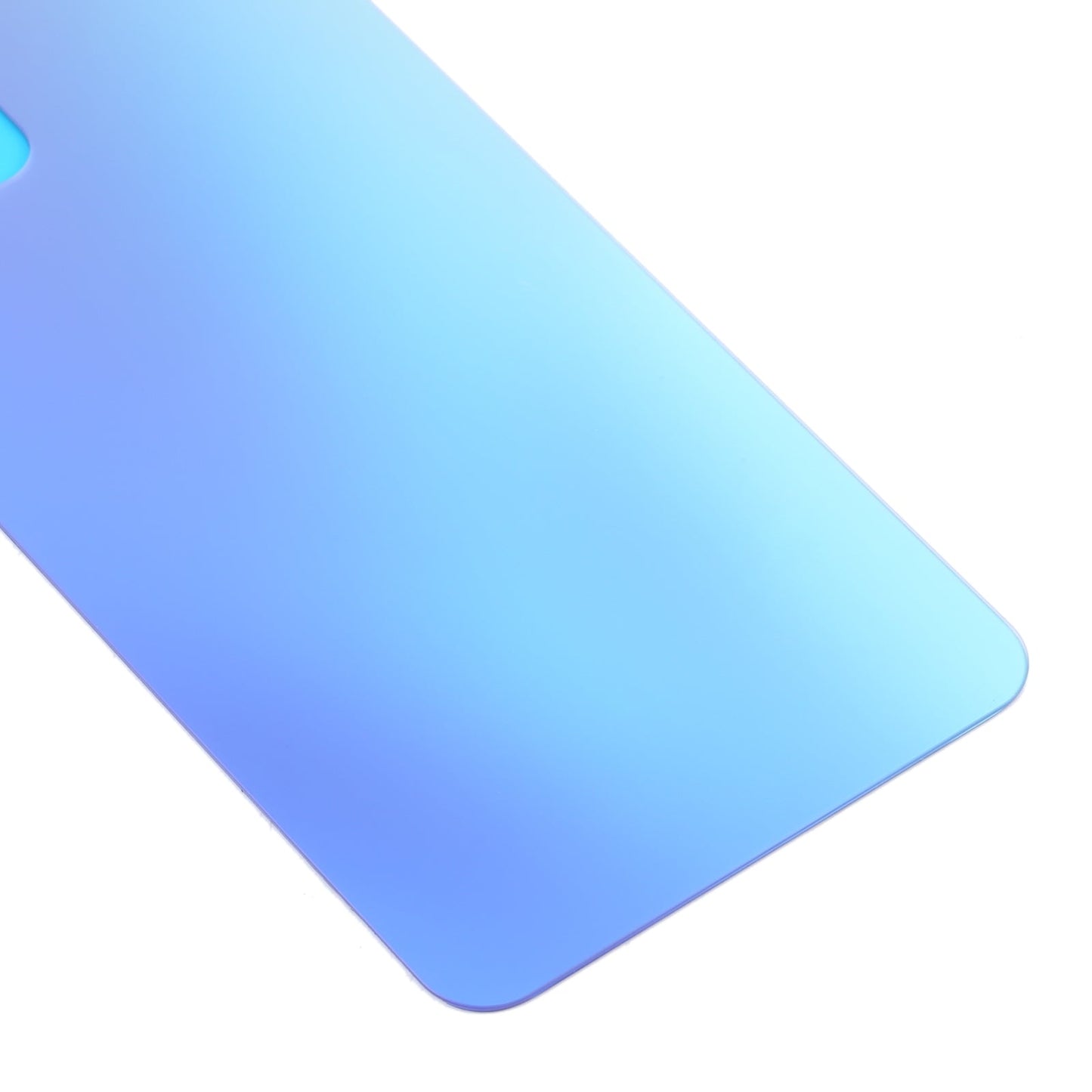For OPPO Reno7 5G China Glass Battery Back Cover (Blue)