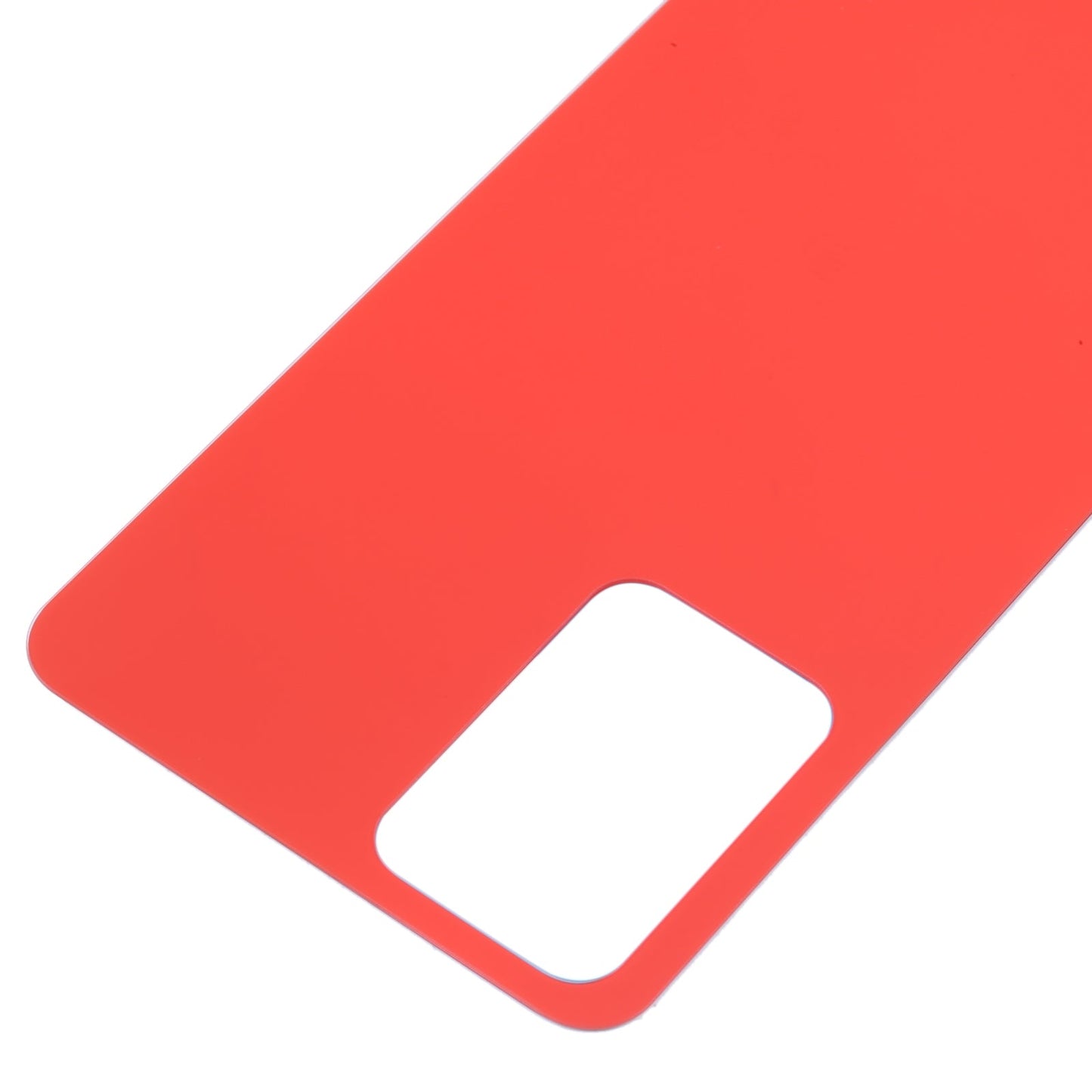 For OPPO Reno7 5G China Glass Battery Back Cover (Red)