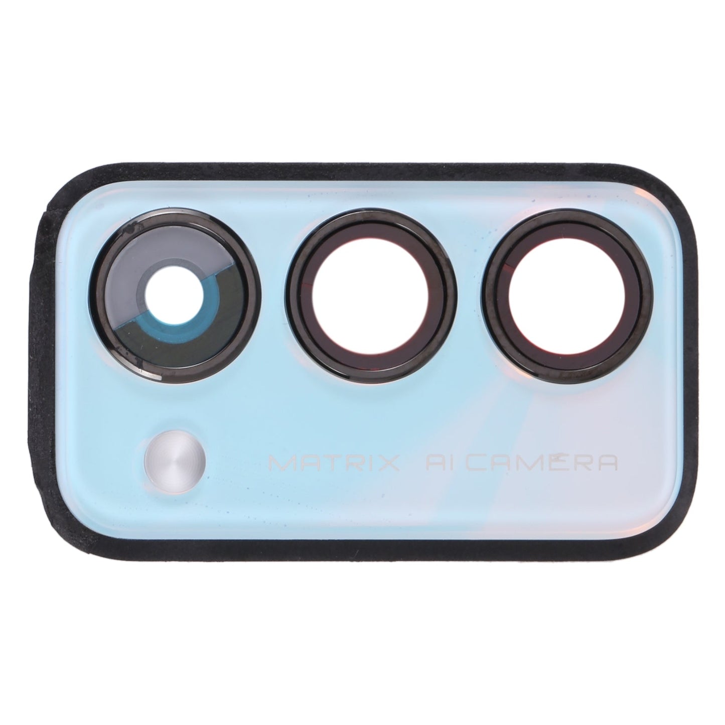 For OPPO Realme Q3 Pro 5G / Realme Q3 Pro Carnival Back Camera Lens Frame (Blue)