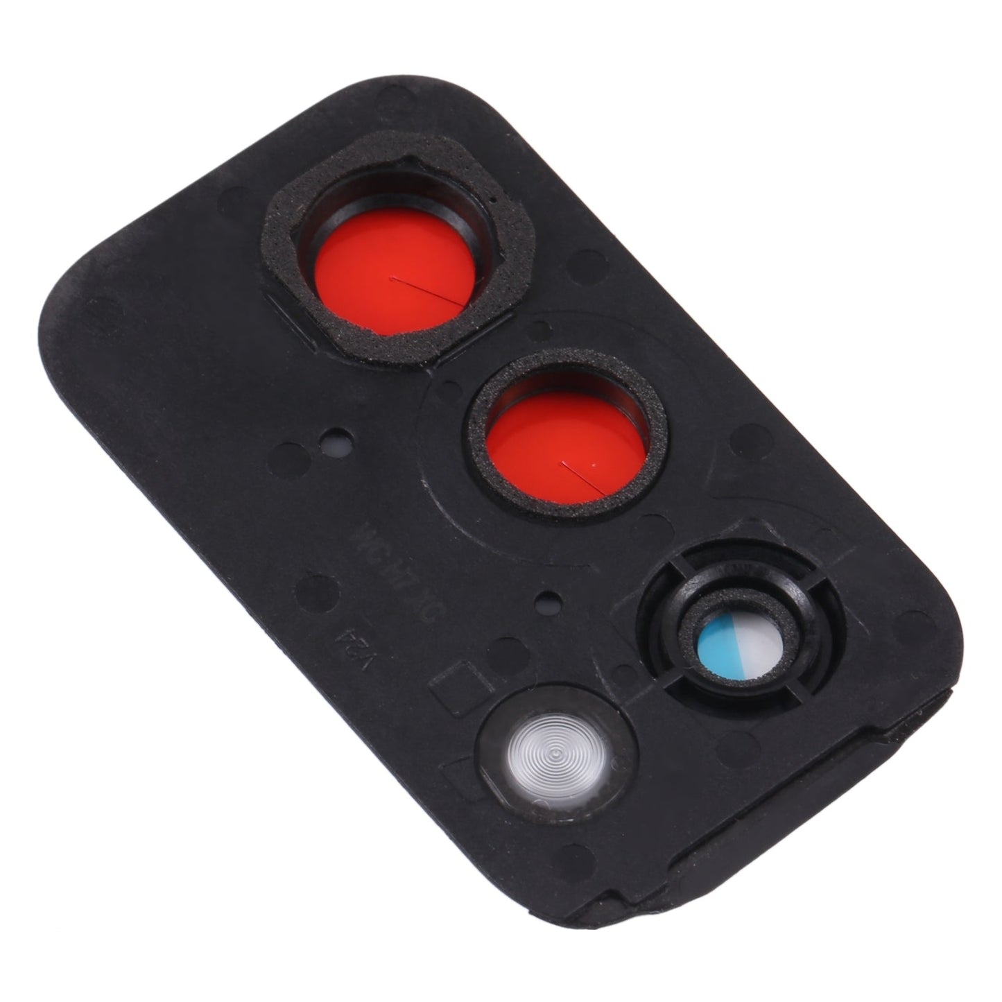 For OPPO Realme Q3 Pro 5G / Realme Q3 Pro Carnival Back Camera Lens Frame (White)