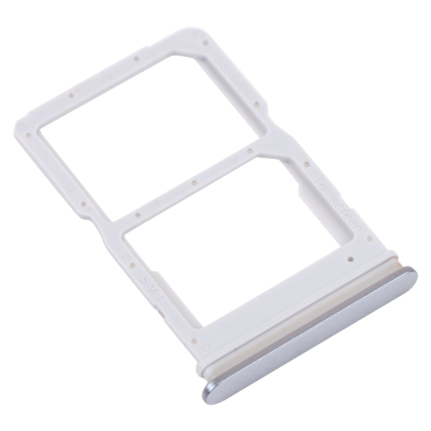 SIM Card Tray + SIM Card Tray for Honor X30i(Silver)