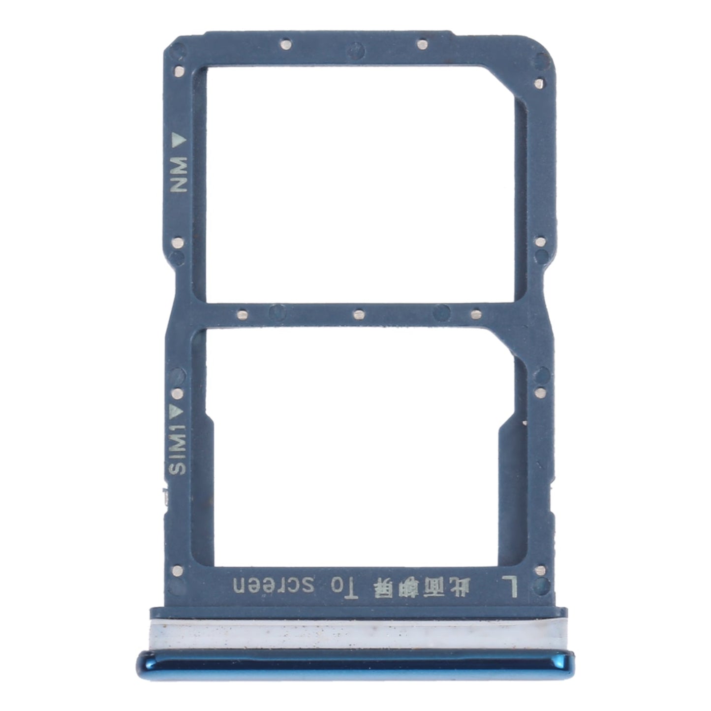 SIM Card Tray + NM Card Tray for Honor 30i (Green)