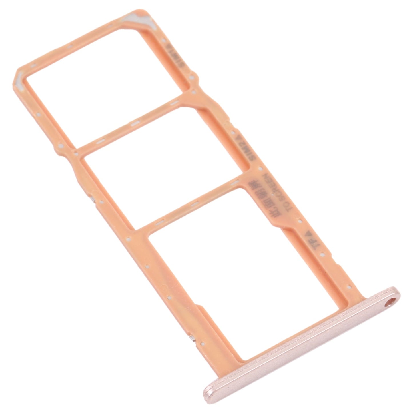 SIM Card Tray + SIM Card Tray + Micro SD Card Tray for Honor Play 8(Gold)