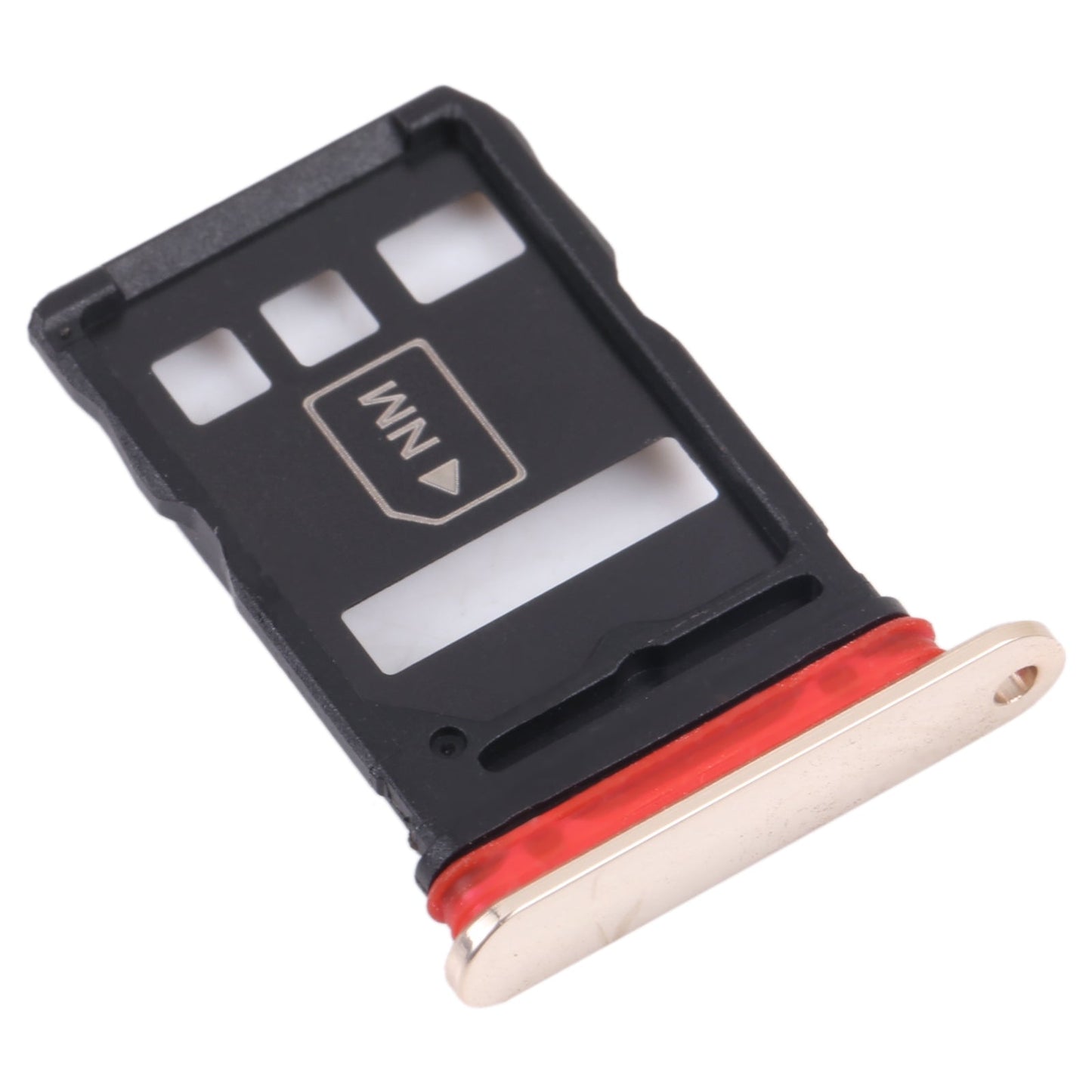 SIM Card Tray + NM Card Tray for Huawei Mate 40E 5G (Gold)