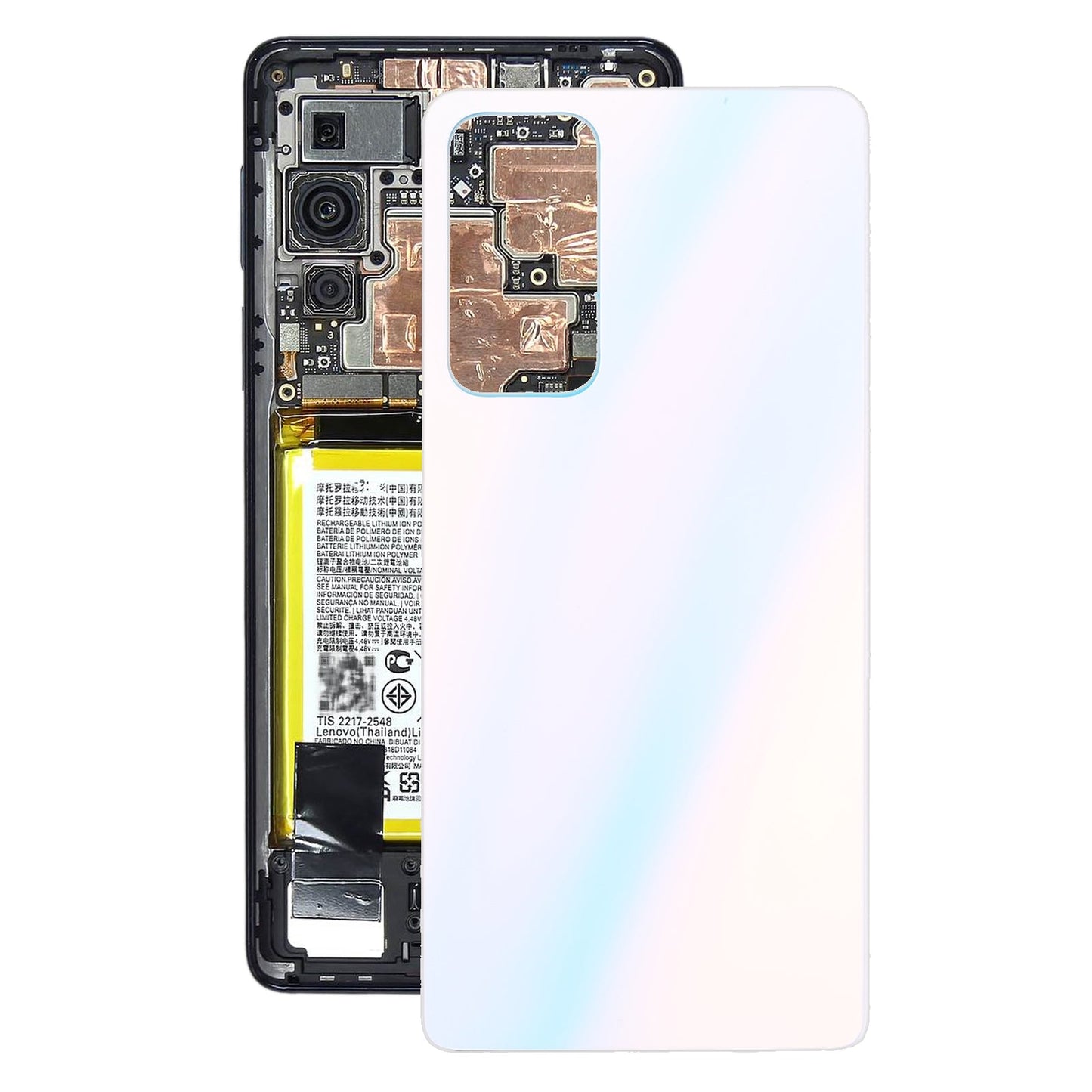 Original Battery Back Cover for Motorola Edge 20(White)