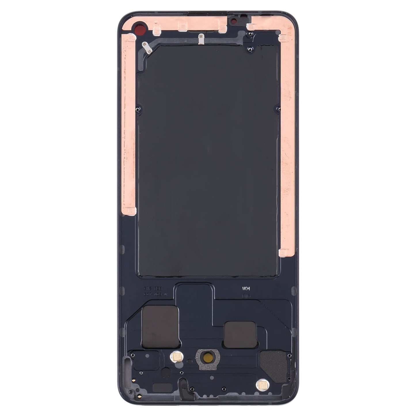 For OPPO Reno6 5G PEQM00 CPH2251 Original Front Housing LCD Frame Bezel Plate (Black)