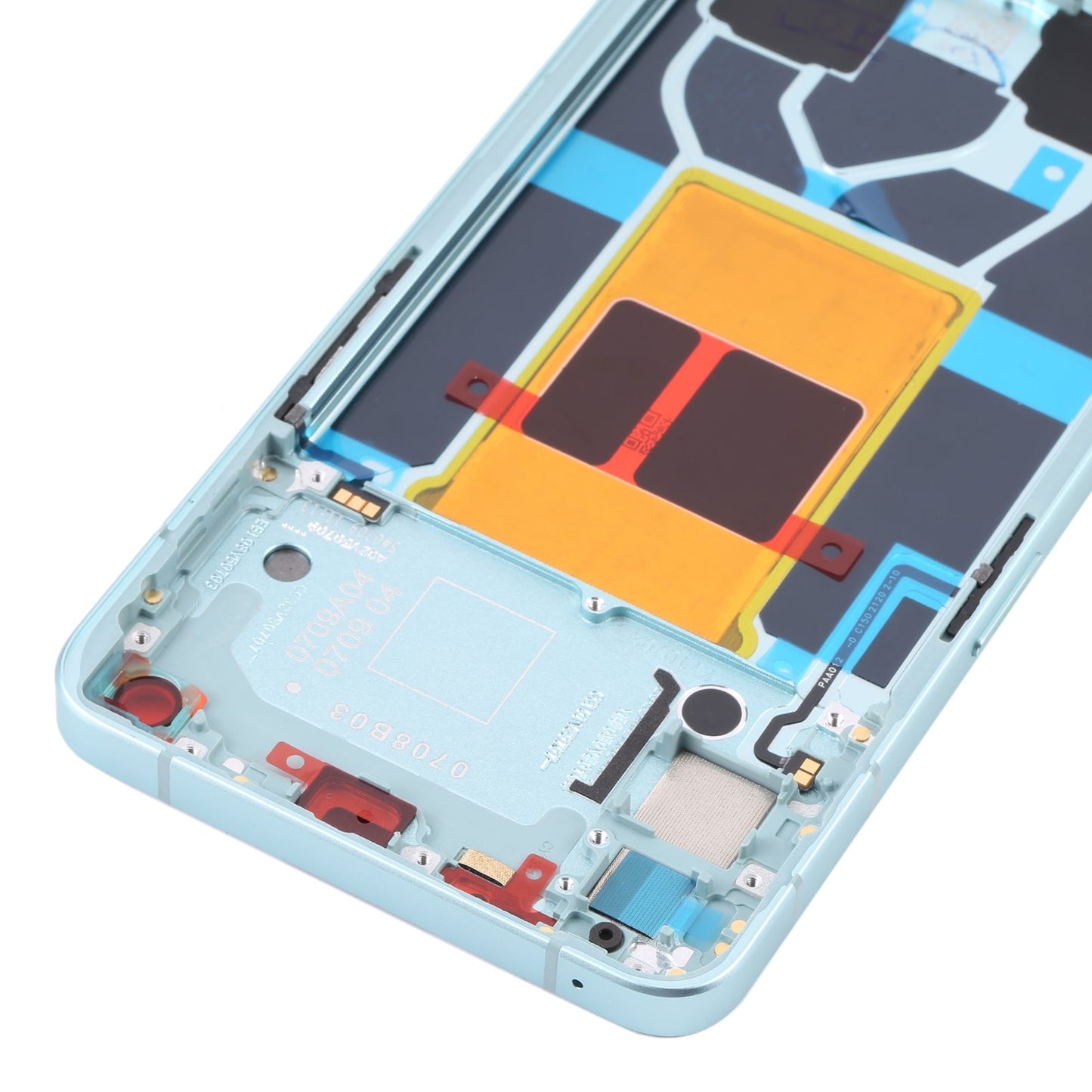 For OPPO Reno6 5G PEQM00 CPH2251 Original Front Housing LCD Frame Bezel Plate (Green)