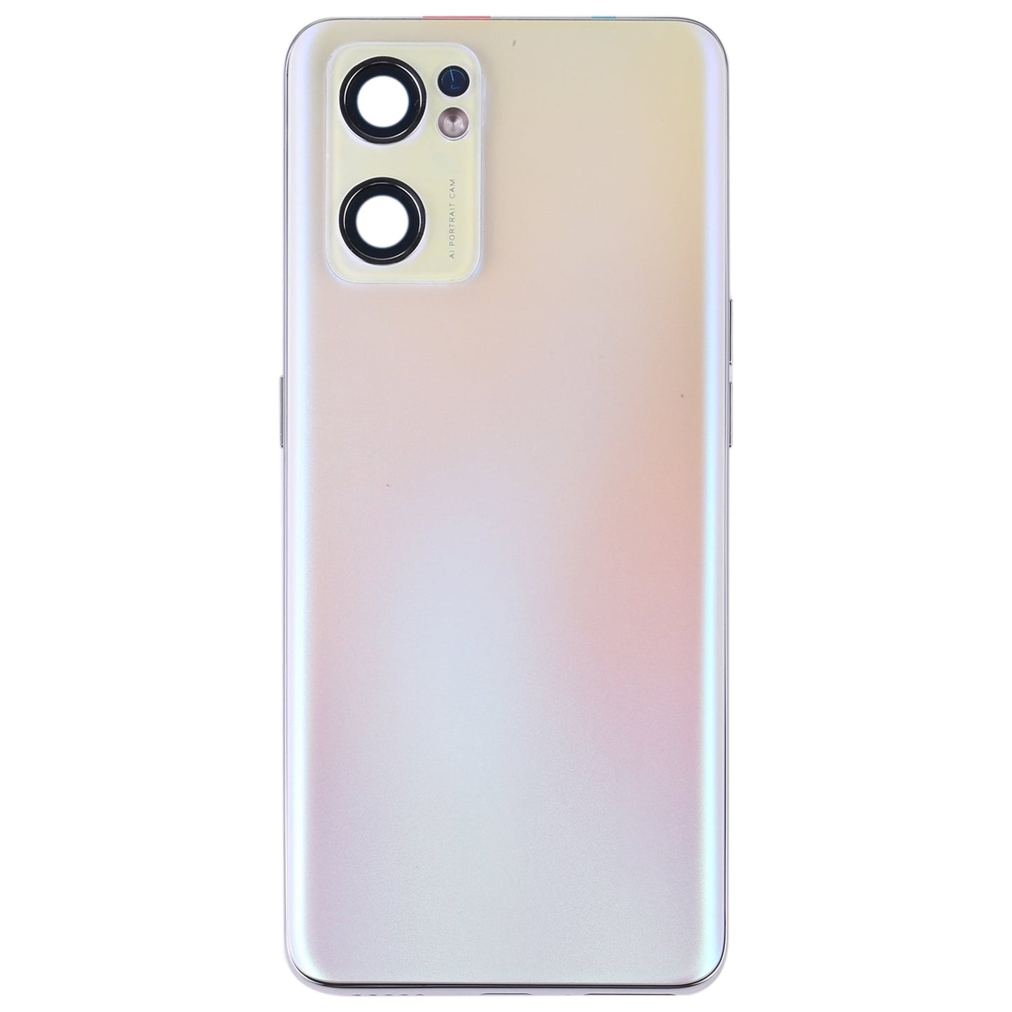 For OPPO Reno7 SE 5G/Find X5 Lite PFCM00 CPH2371 Battery Back Cover with Middle Frame (Gold)