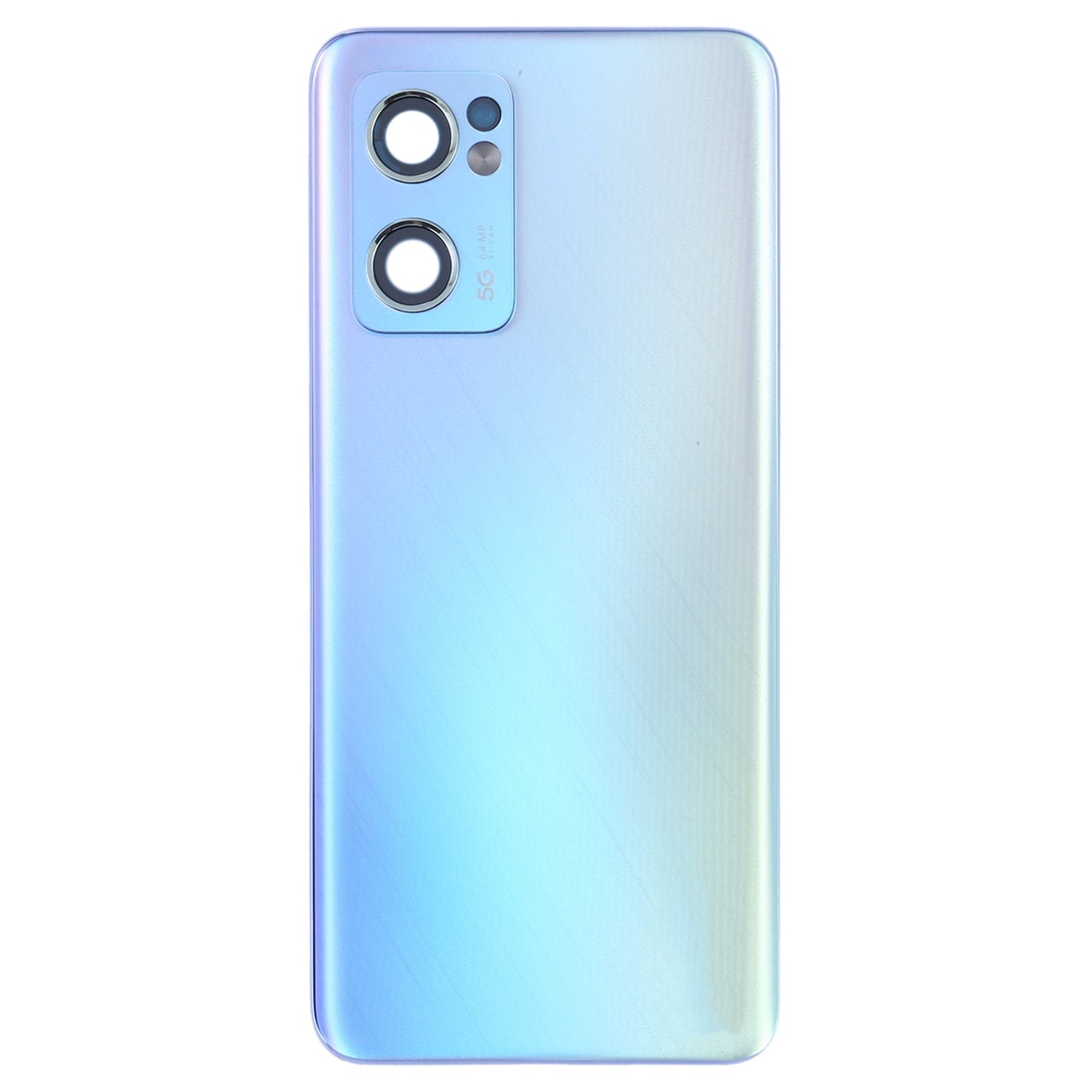 For OPPO Reno7 5G CPH2371 Battery Back Cover with Middle Frame (Blue)