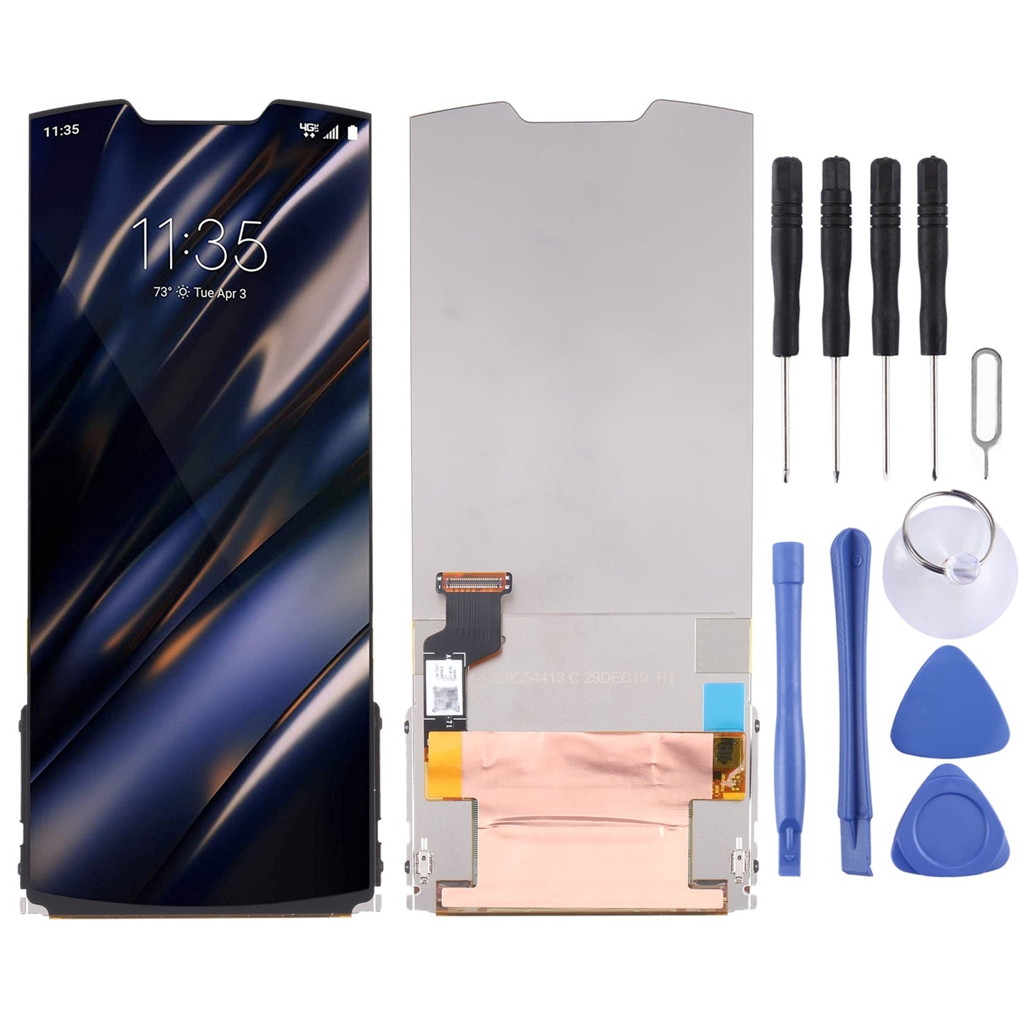 Original Main LCD Screen for Motorola Razr 2019 / Razr 5G with Digitizer Full Assembly