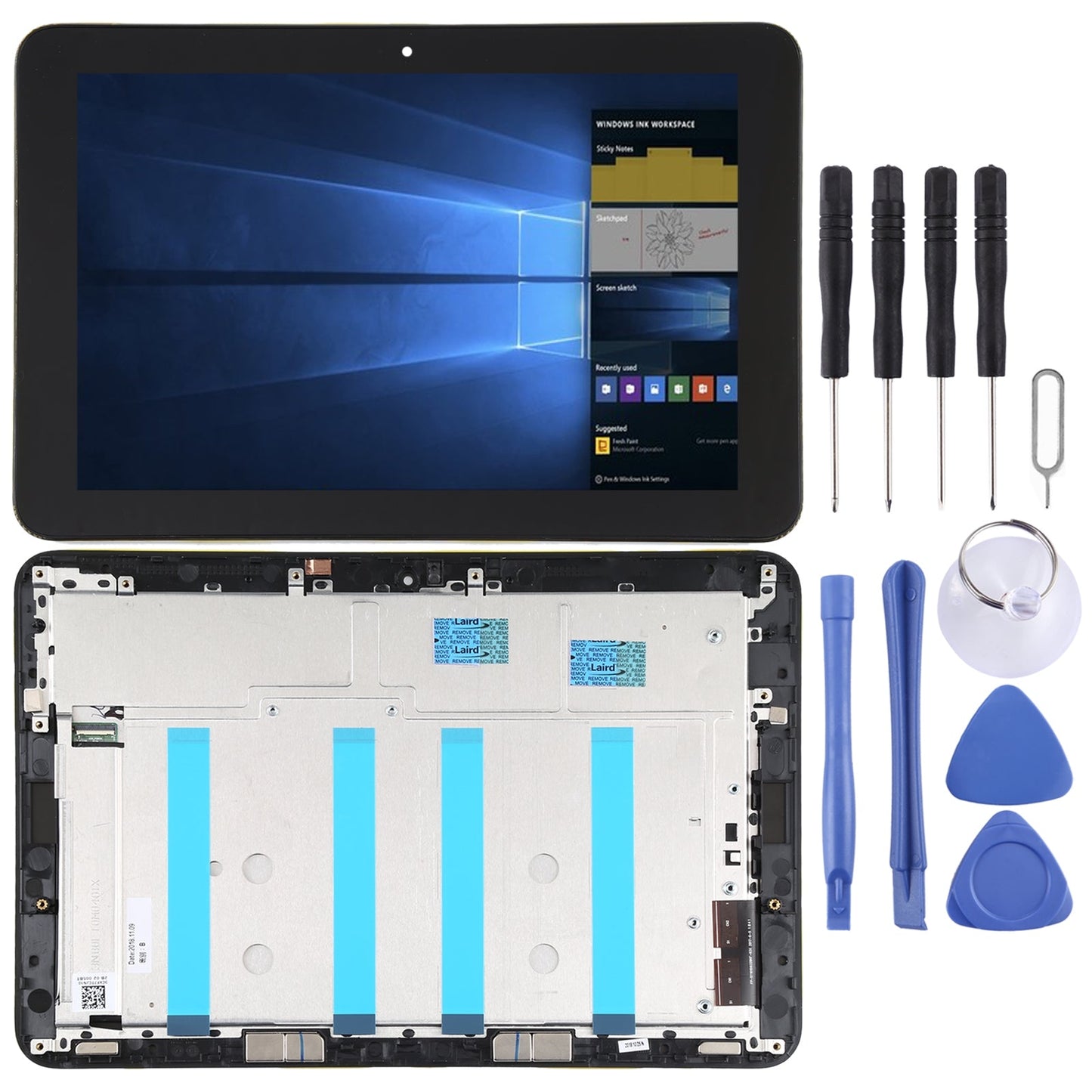 OEM LCD Screen for Asus Transformer Mini T103HA T103HAF T103H Digitizer Full Assembly with Frame?Black)